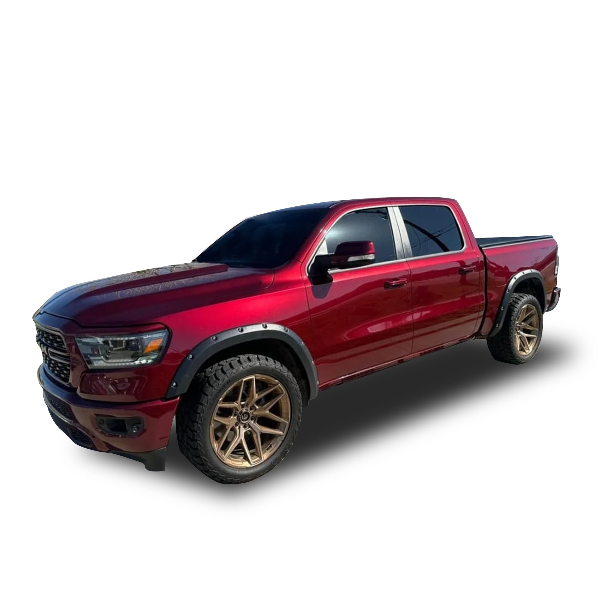 2019-2024 Dodge Ram 1500 Fender Flares Riveted Style | Black Horse Off Road - Image 1