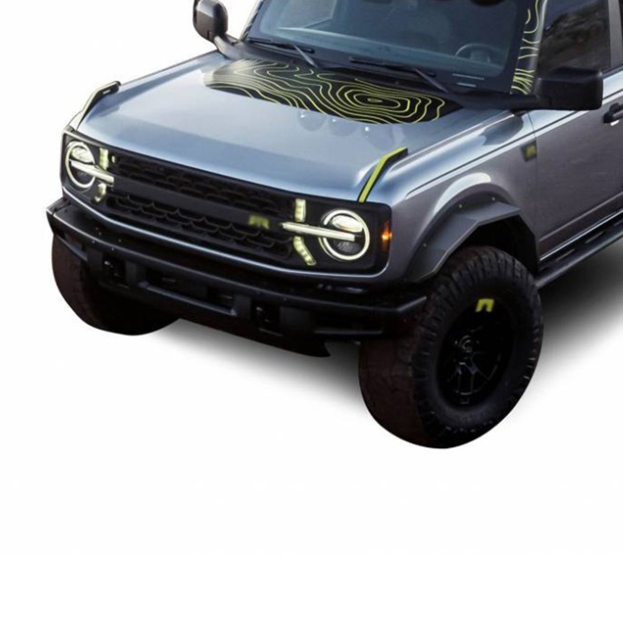 2021-2026 Ford Bronco Fender Flares Heavy Duty Sheet Metal Plate | Black Horse Off Road - Image 2