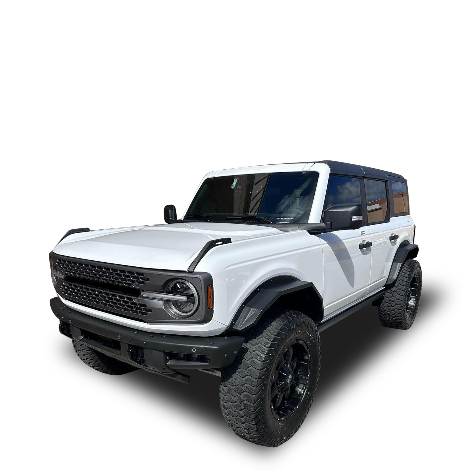 2021-2026 Ford Bronco Front & Rear Fender Flares Heavy Duty Sheet Metal Plate | Black Horse Off Road - Image 3