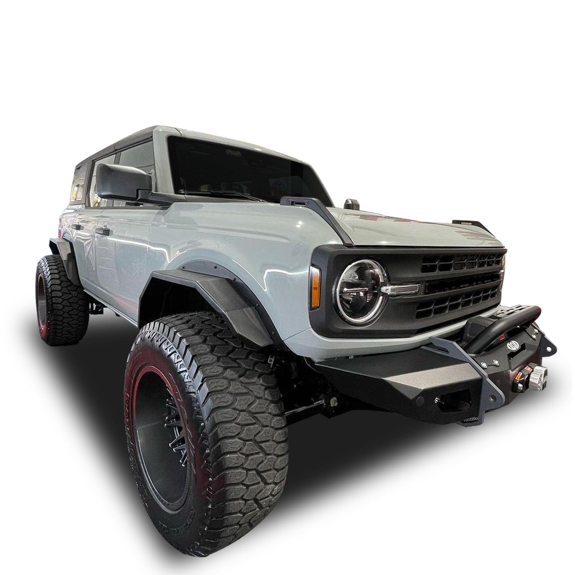 2021-2026 Ford Bronco Front & Rear Fender Flares Heavy Duty Sheet Metal Plate | Black Horse Off Road - Image 4