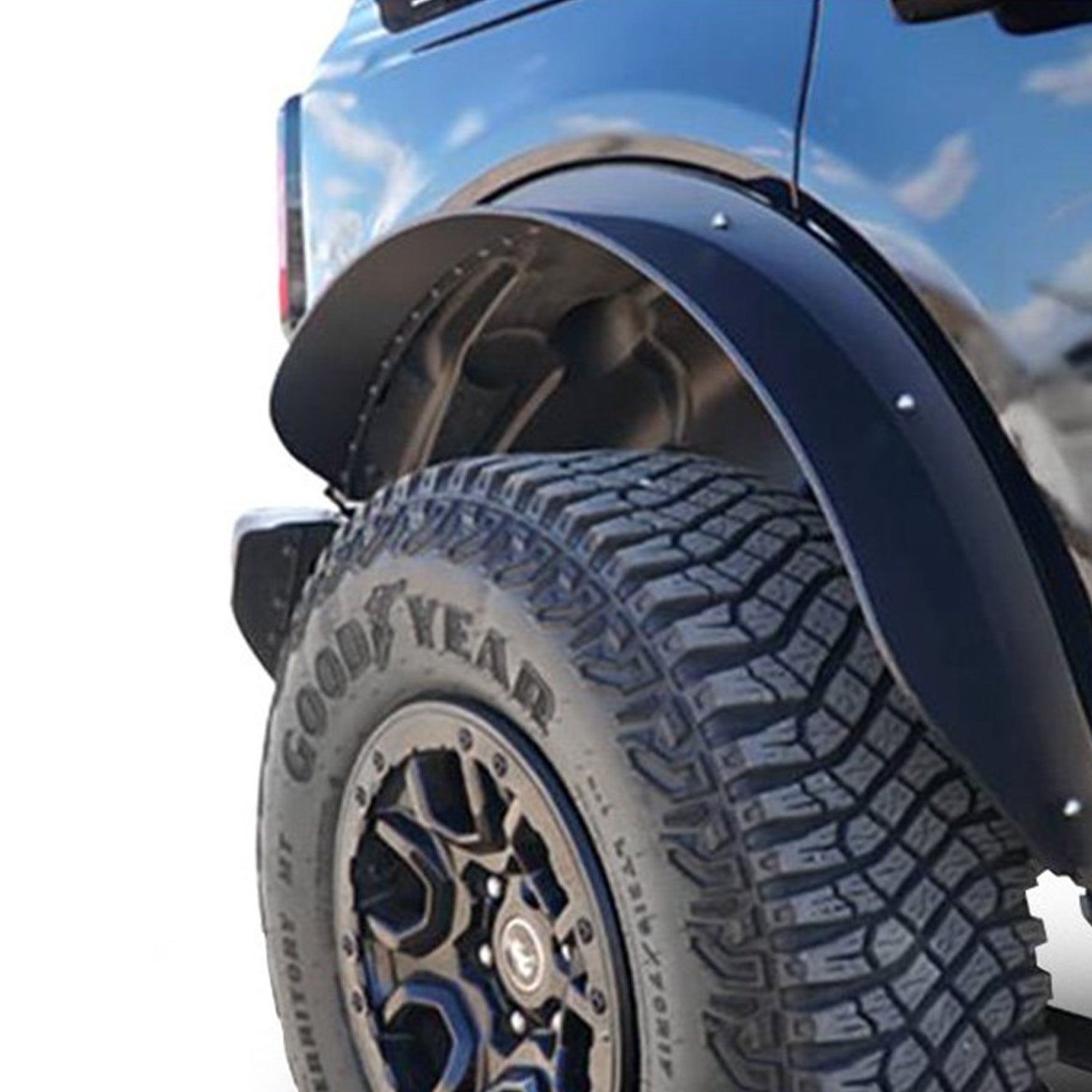 2021-2026 Ford Bronco Fender Flares Sheet Metal Plate | Black Horse Off Road - Image 1