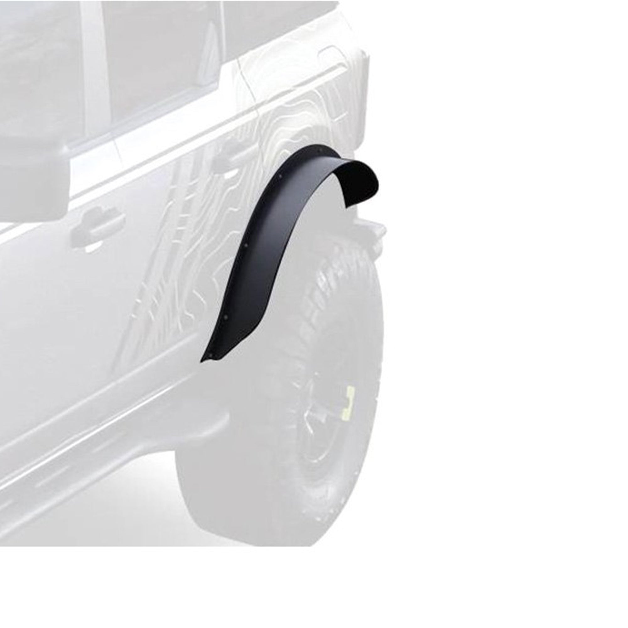 2021-2026 Ford Bronco Fender Flares Sheet Metal Plate | Black Horse Off Road - Image 3
