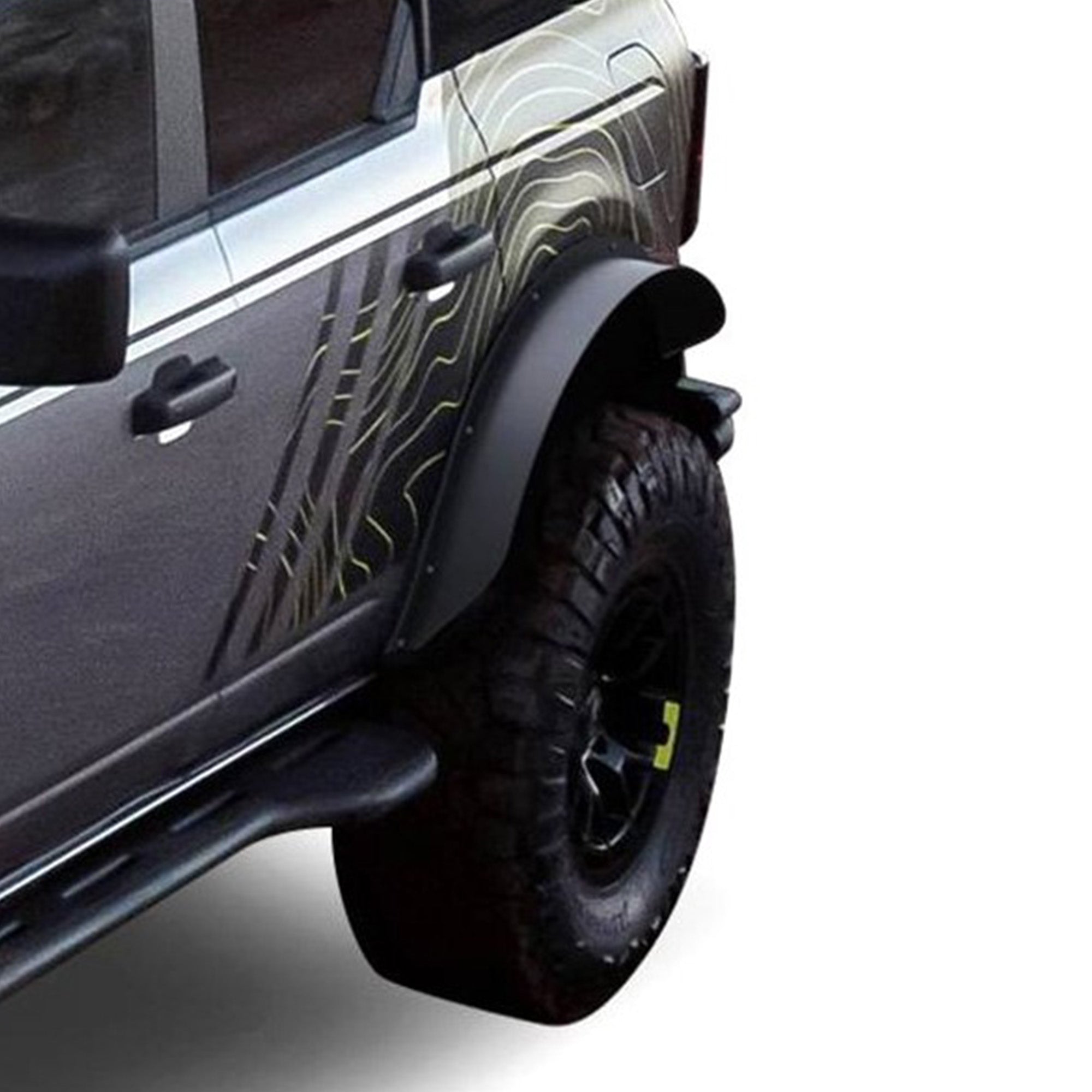 2021-2026 Ford Bronco Fender Flares Sheet Metal Plate | Black Horse Off Road - Image 4