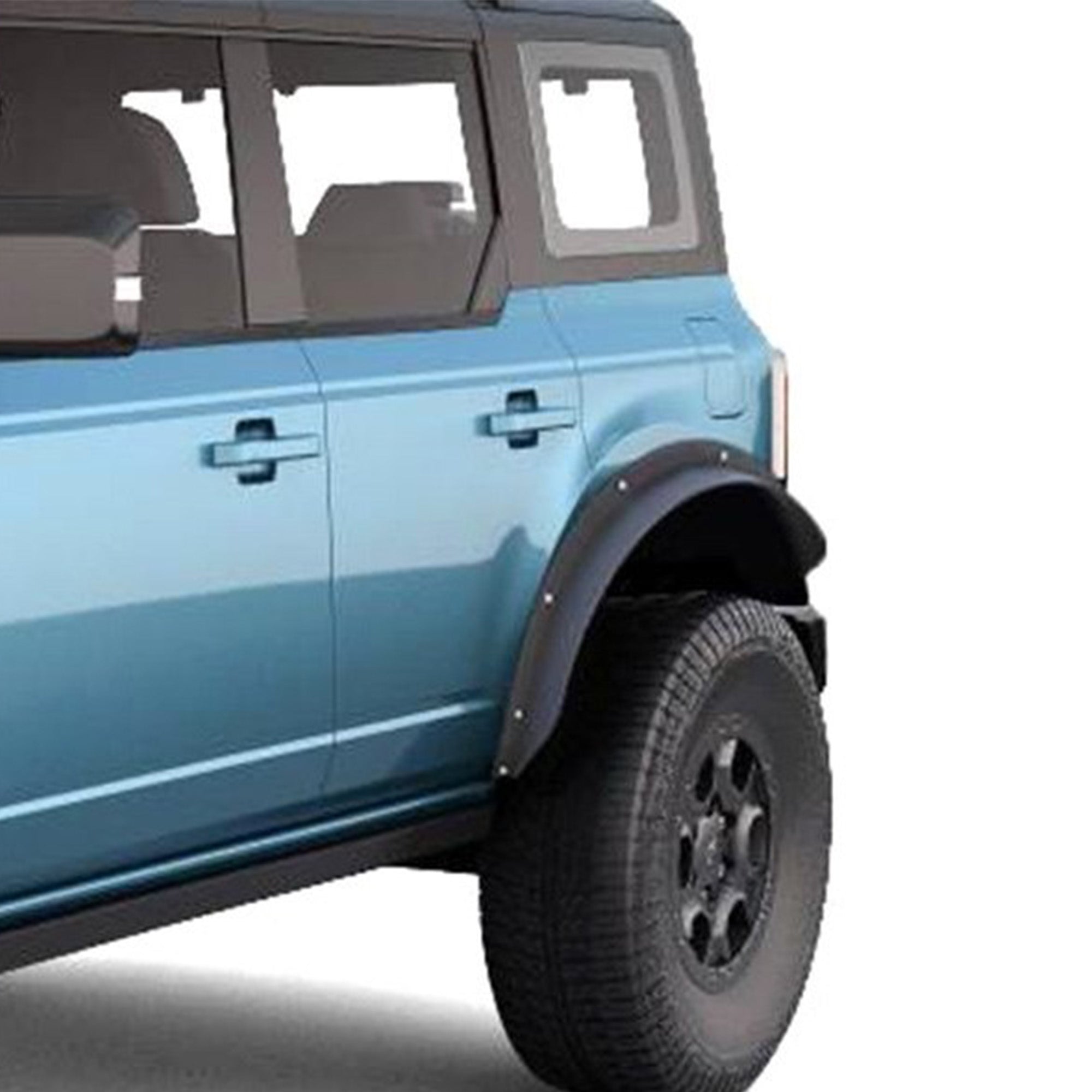 2021-2026 Ford Bronco Fender Flares Sheet Metal Plate | Black Horse Off Road - Image 6