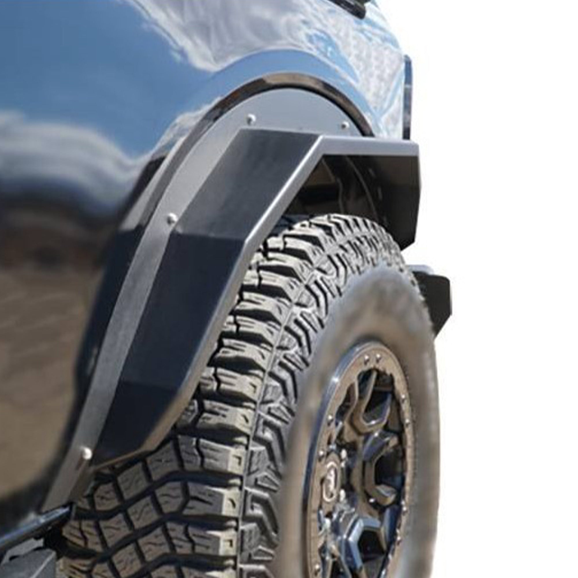 2021-2026 Ford Bronco Fender Flares Heavy Duty Sheet Metal Plate | Black Horse Off Road - Image 2