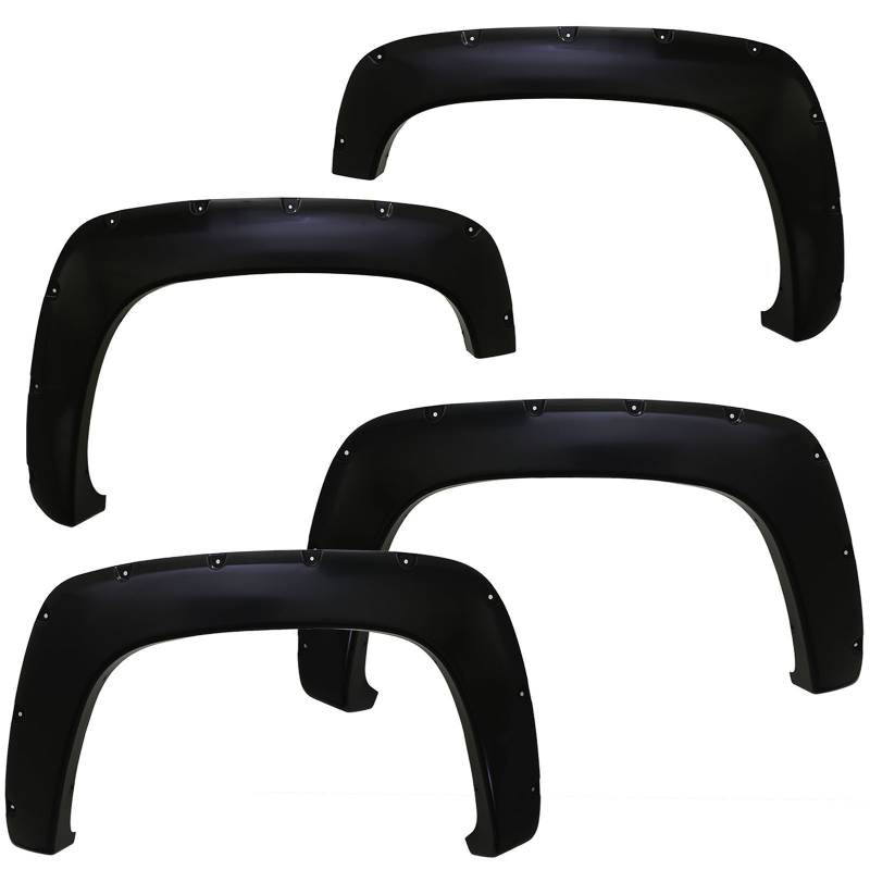 2004-2015 Nissan Titan Fender Flares Riveted Style | Black Horse Off Road - Image 1