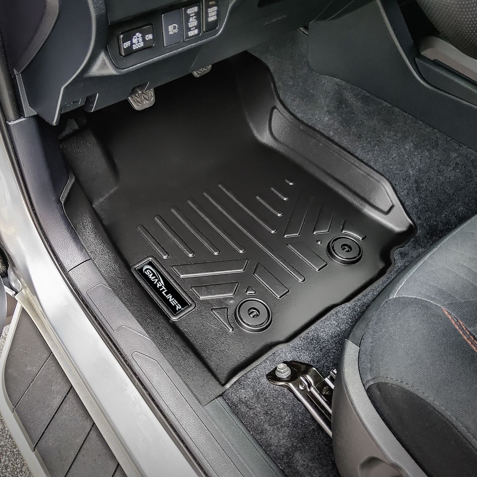SMARTLINER 2018 - 2023 Toyota Tacoma Access Cab and Double Cab Custom Fit Floor Liners