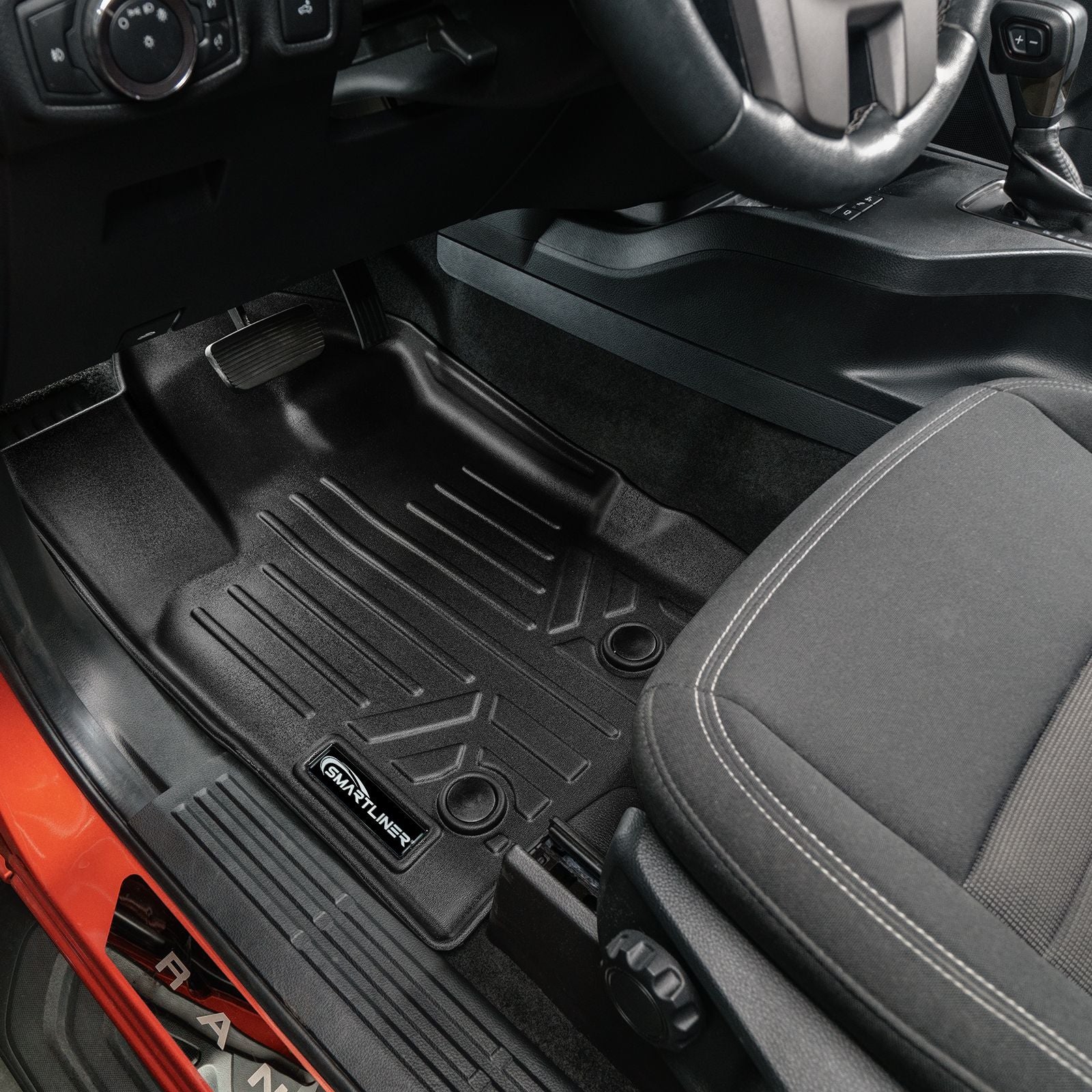 SMARTLINER 2019 - 2023 Ford Ranger Super Crew Custom Fit Floor Liners