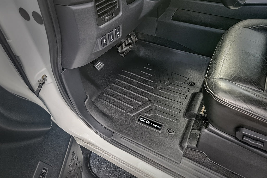 SMARTLINER 2008 - 2015 Nissan Titan Crew Cab Custom Fit Floor Liners