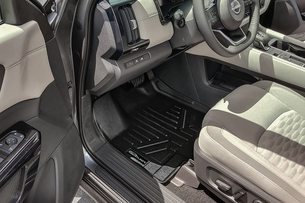 SMARTLINER 2022 - 2025 Nissan Pathfinder 7 Passenger and 8 Passenger Custom Fit Floor Liners