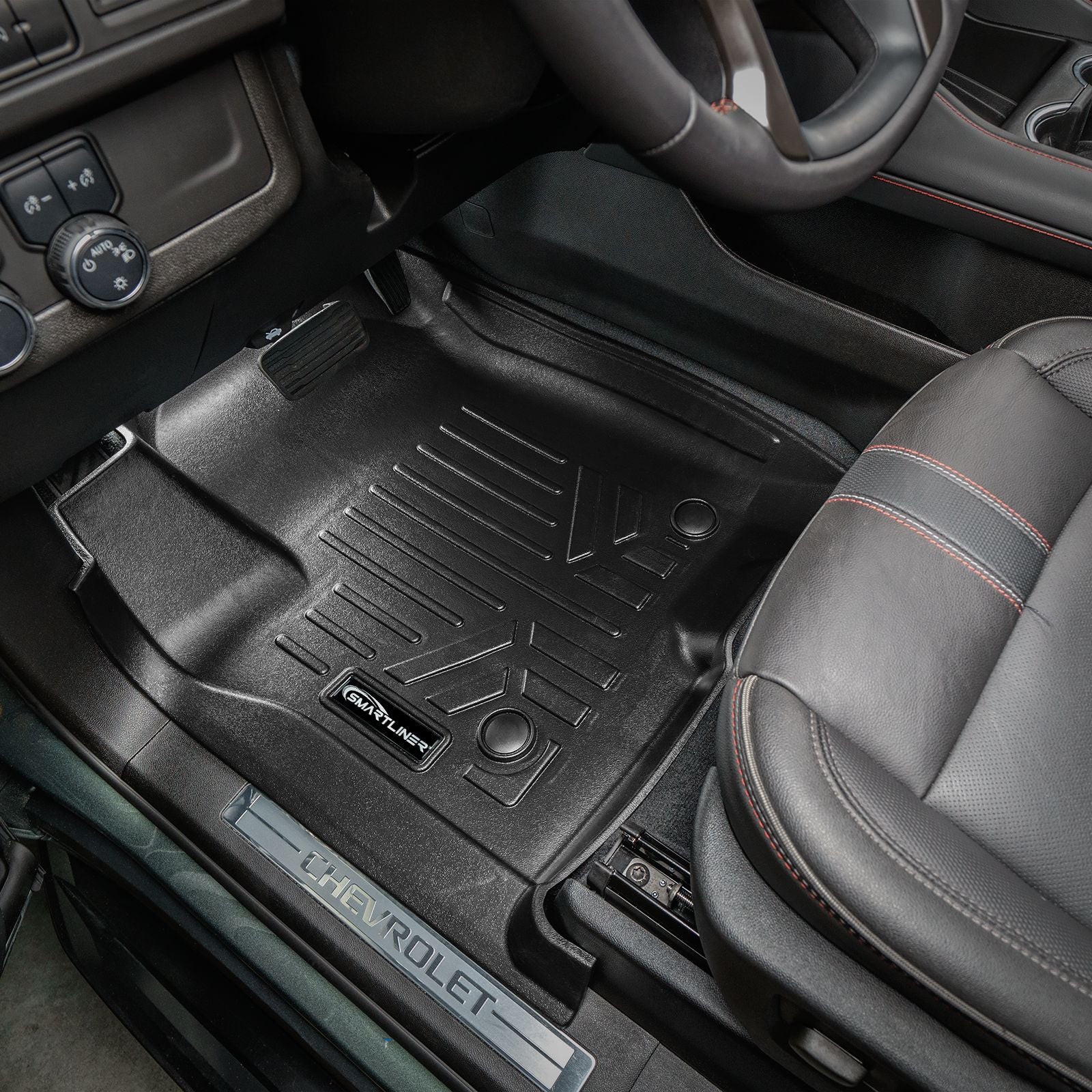 SMARTLINER 2021 - 2025 GMC Yukon 7 Passenger Custom Fit Floor Liners
