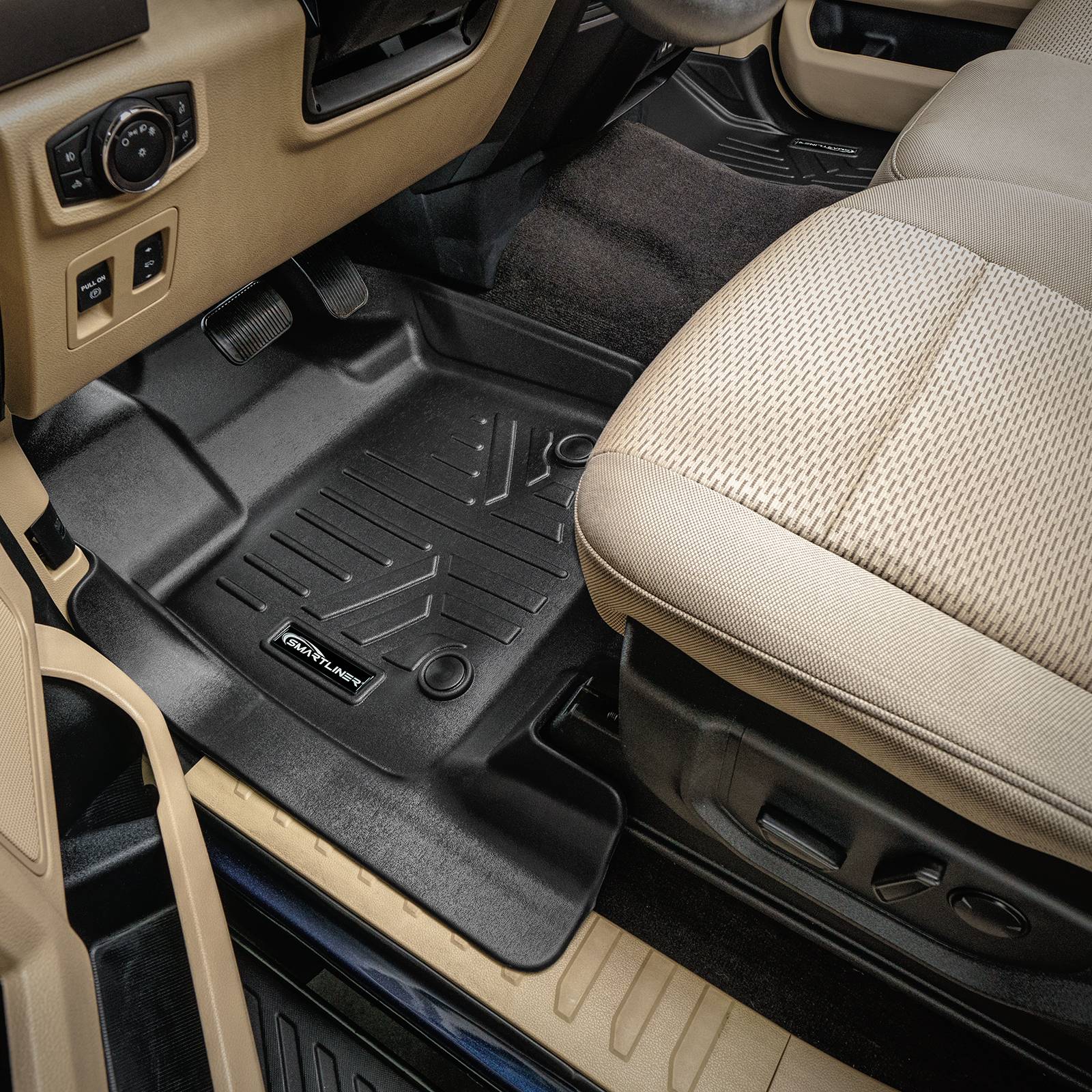 SMARTLINER 2015 - 2025 Ford F-150 Super Crew Custom Fit Floor Liners