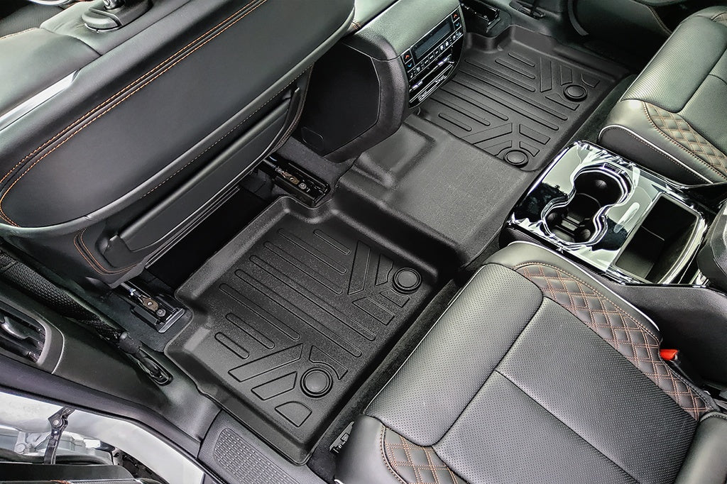 SMARTLINER 2021 - 2025 Jeep Grand Cherokee L 6 Passenger Custom Fit Floor Liners