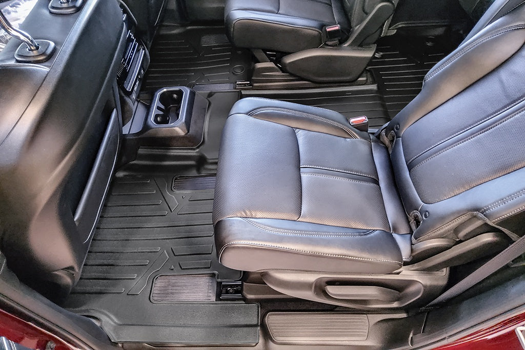 SMARTLINER 2022 - 2025 Jeep Wagoneer 7 Passenger Custom Fit Floor Liners