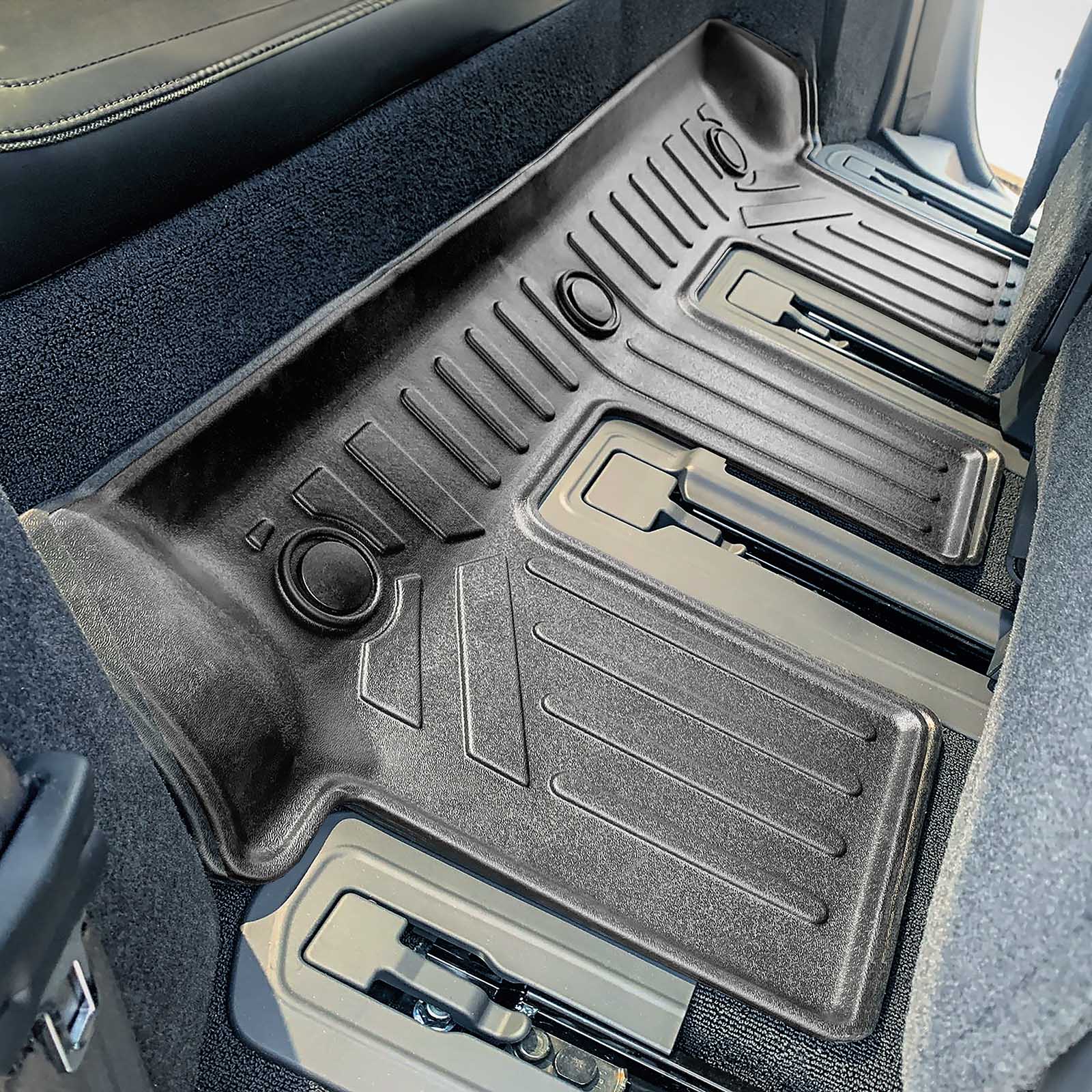 SMARTLINER 2022 - 2024 Rivian R1S 7 Passenger and SUV Custom Fit Floor Liners