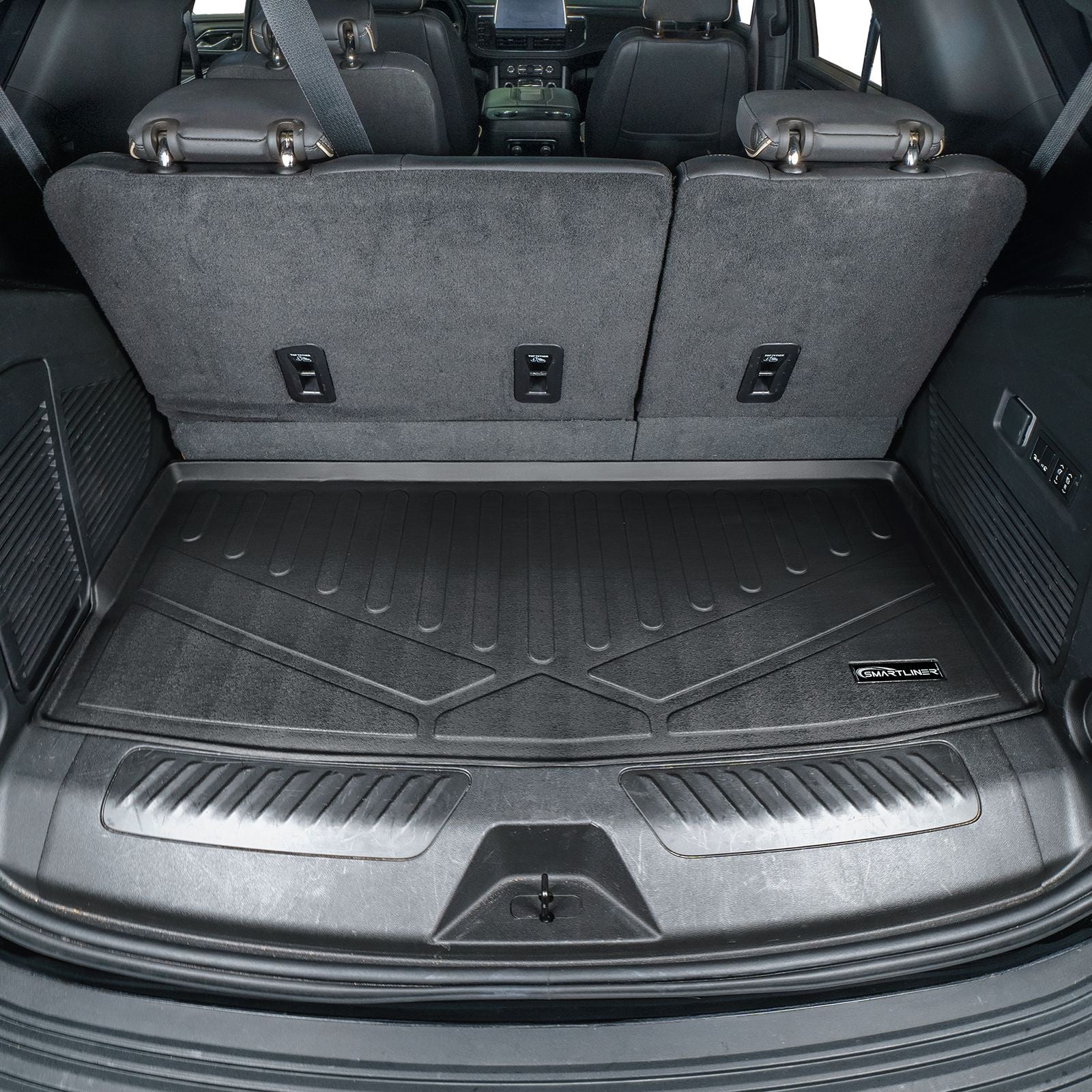 SMARTLINER 2021 - 2025 GMC Yukon 7 Passenger Custom Fit Floor Liners