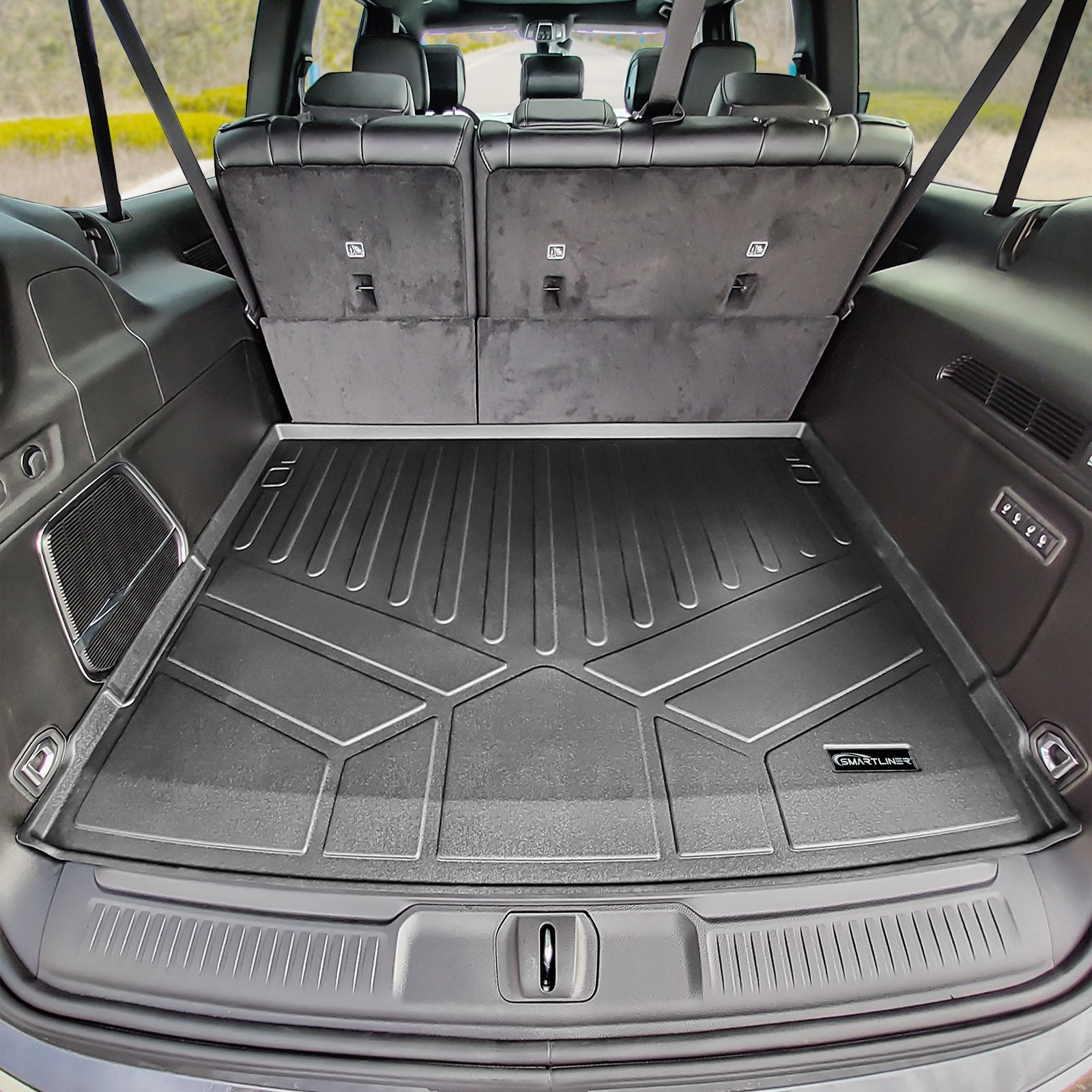 SMARTLINER 2023 - 2025 Jeep Grand Wagoneer L 7 Passenger Custom Fit Floor Liners