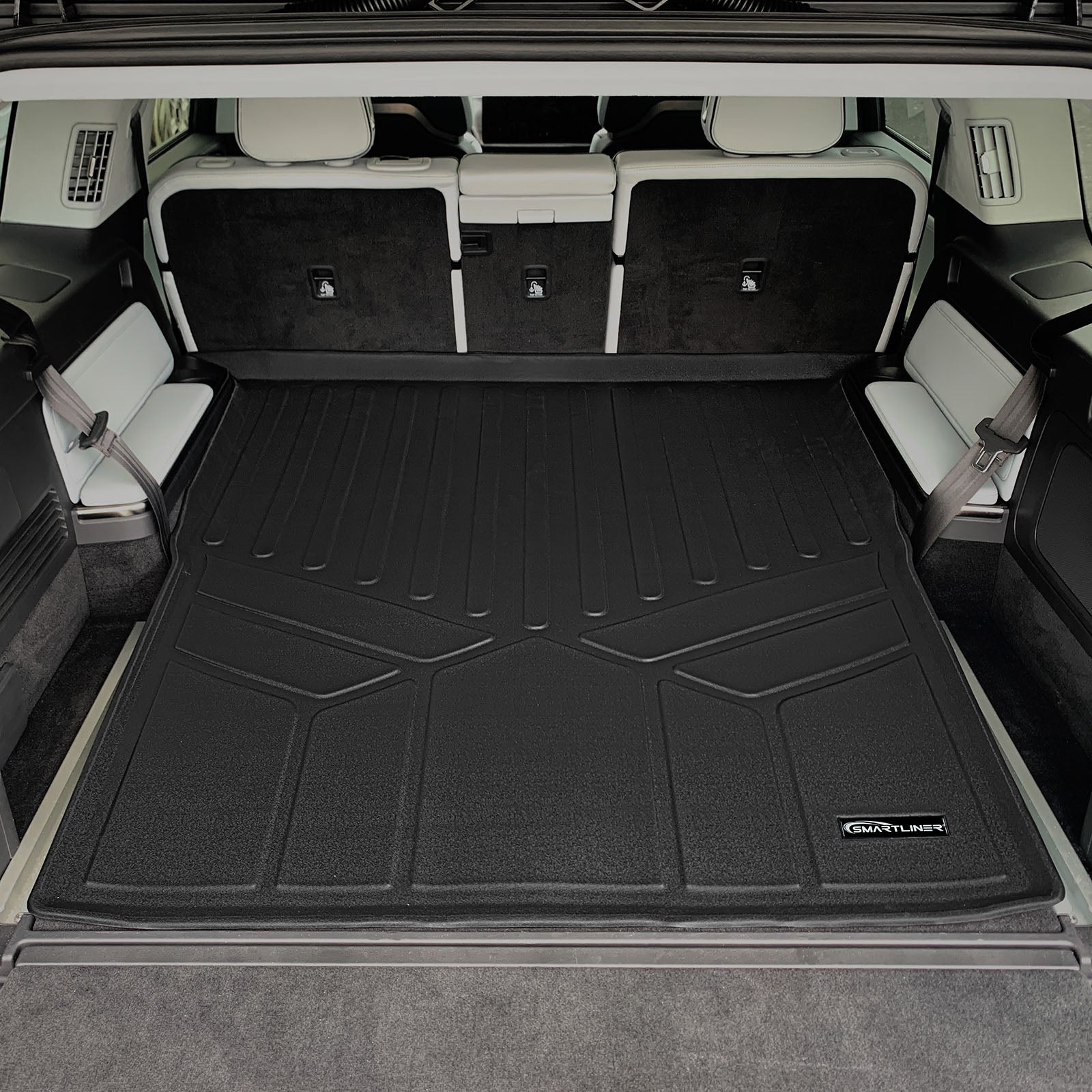 SMARTLINER 2022 - 2024 Rivian R1S 7 Passenger and SUV Custom Fit Floor Liners