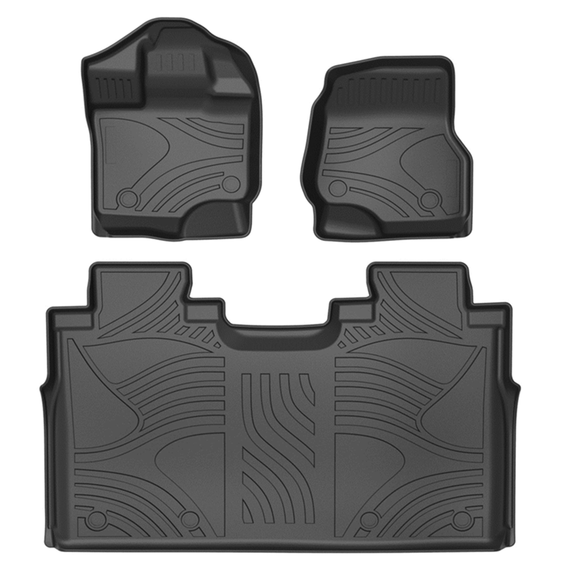 2015-2022 Ford F-150 Totaliner Heavy Duty Floor Liner Anti-Skid | Black Horse Off Road - Image 1