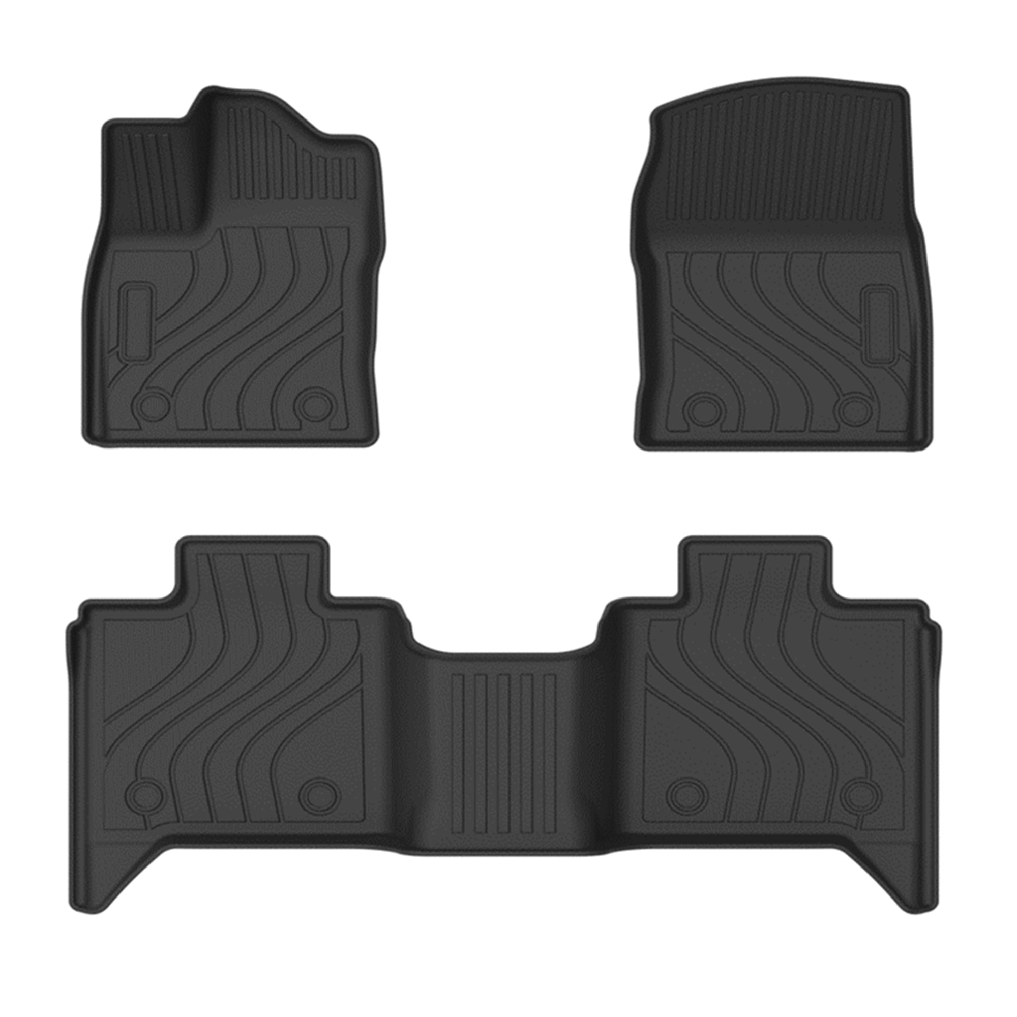 2022-2026 Toyota Tundra Totaliner Heavy Duty Floor Liner Anti-Skid | Black Horse Off Road - Image 1