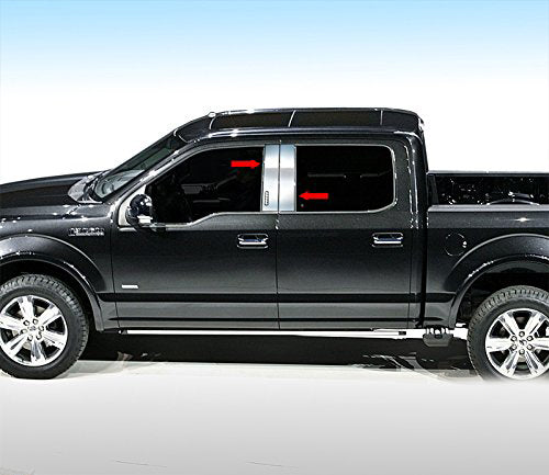 2015-2016 Ford F-150 Pillar Post Trims | Black Horse Off Road - Image 2