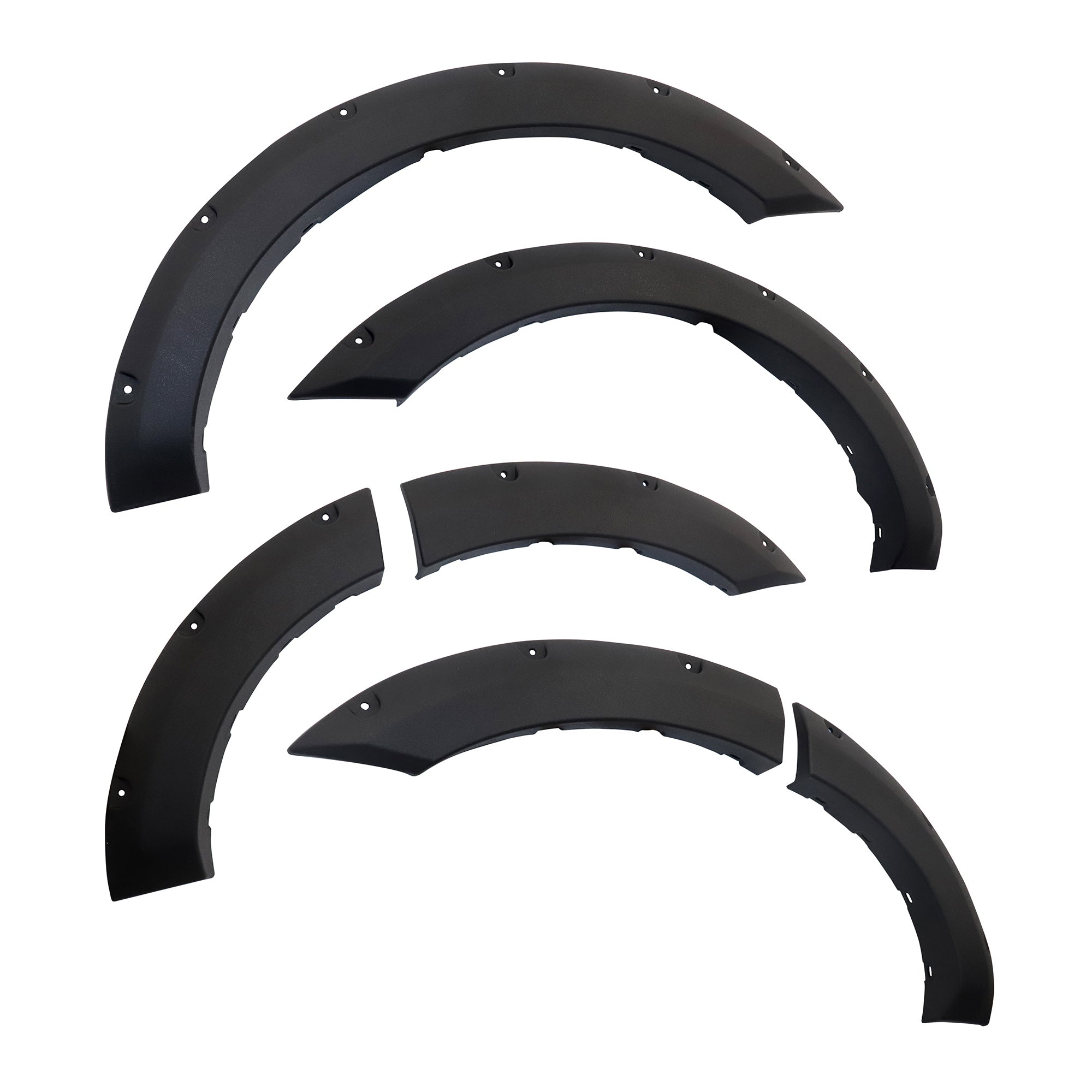 2019-2022 Dodge Ram 2500 Fender Flares Riveted Style | Black Horse Off Road - Image 1