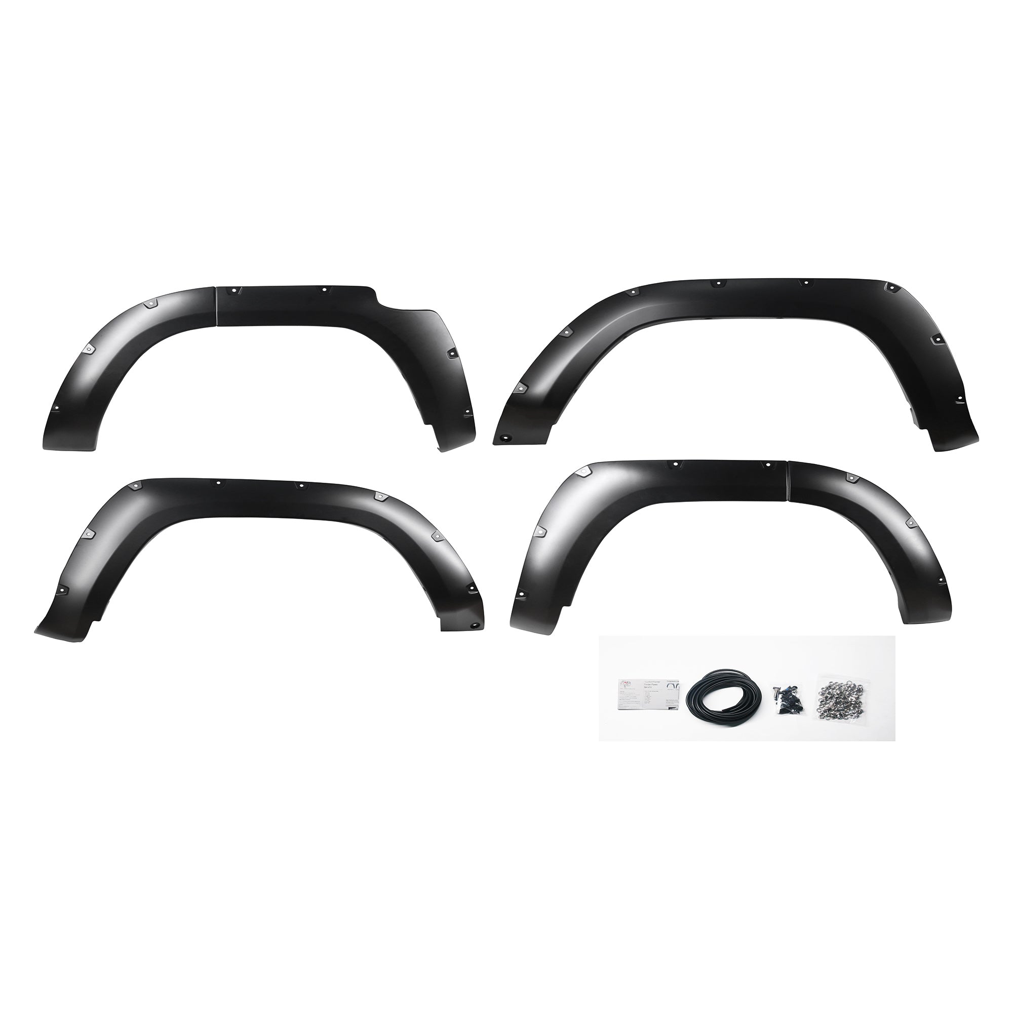 2014-2023 Toyota 4Runner Fender Flares Riveted Style | Black Horse Off Road - Image 1