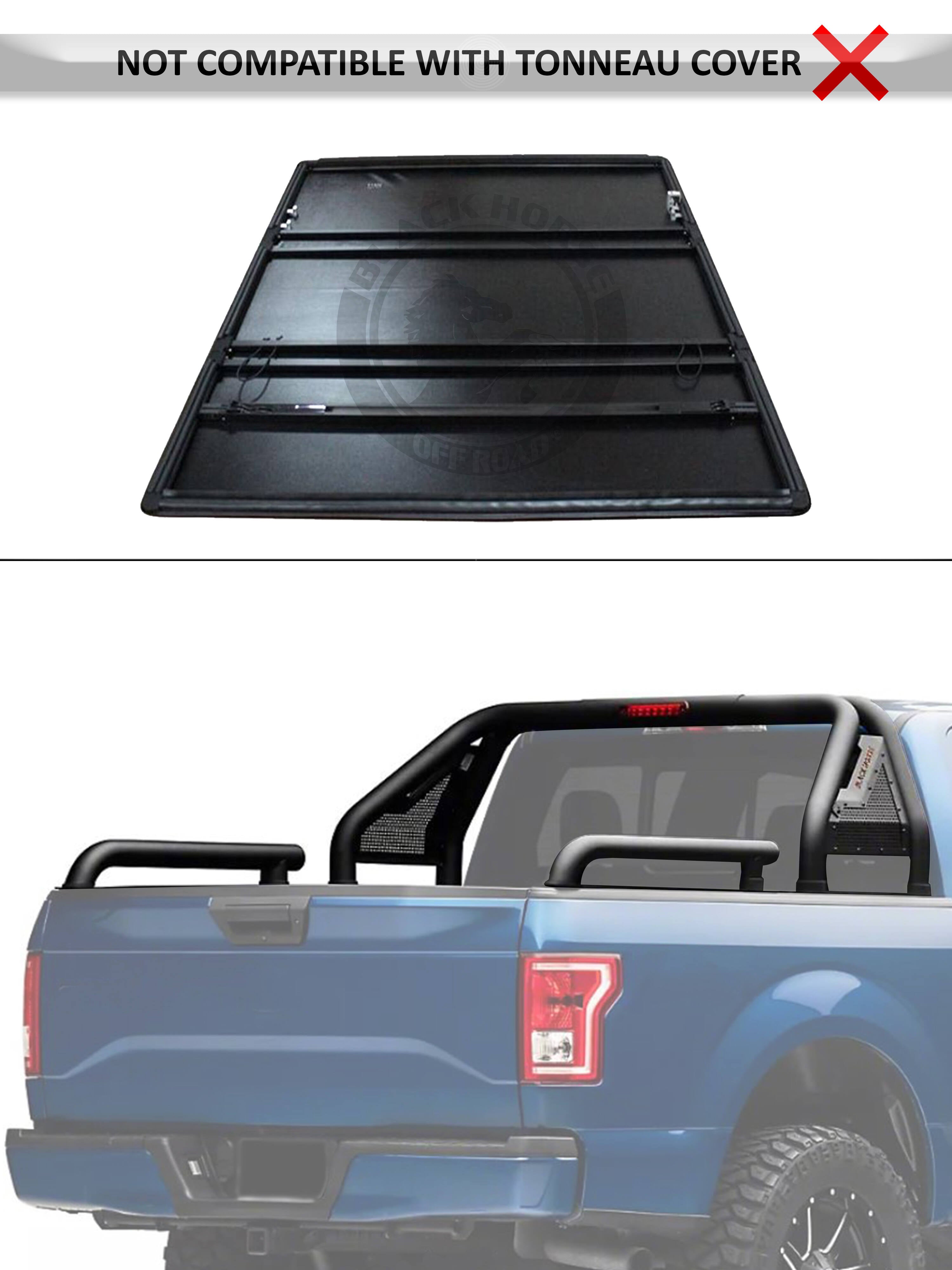 2022-2026 Nissan Frontier Gladiator Roll Bar Modular | Black Horse Off Road - Image 7
