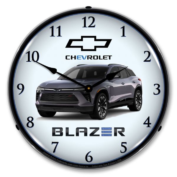 2024 Blazer EV Lighted Clock
