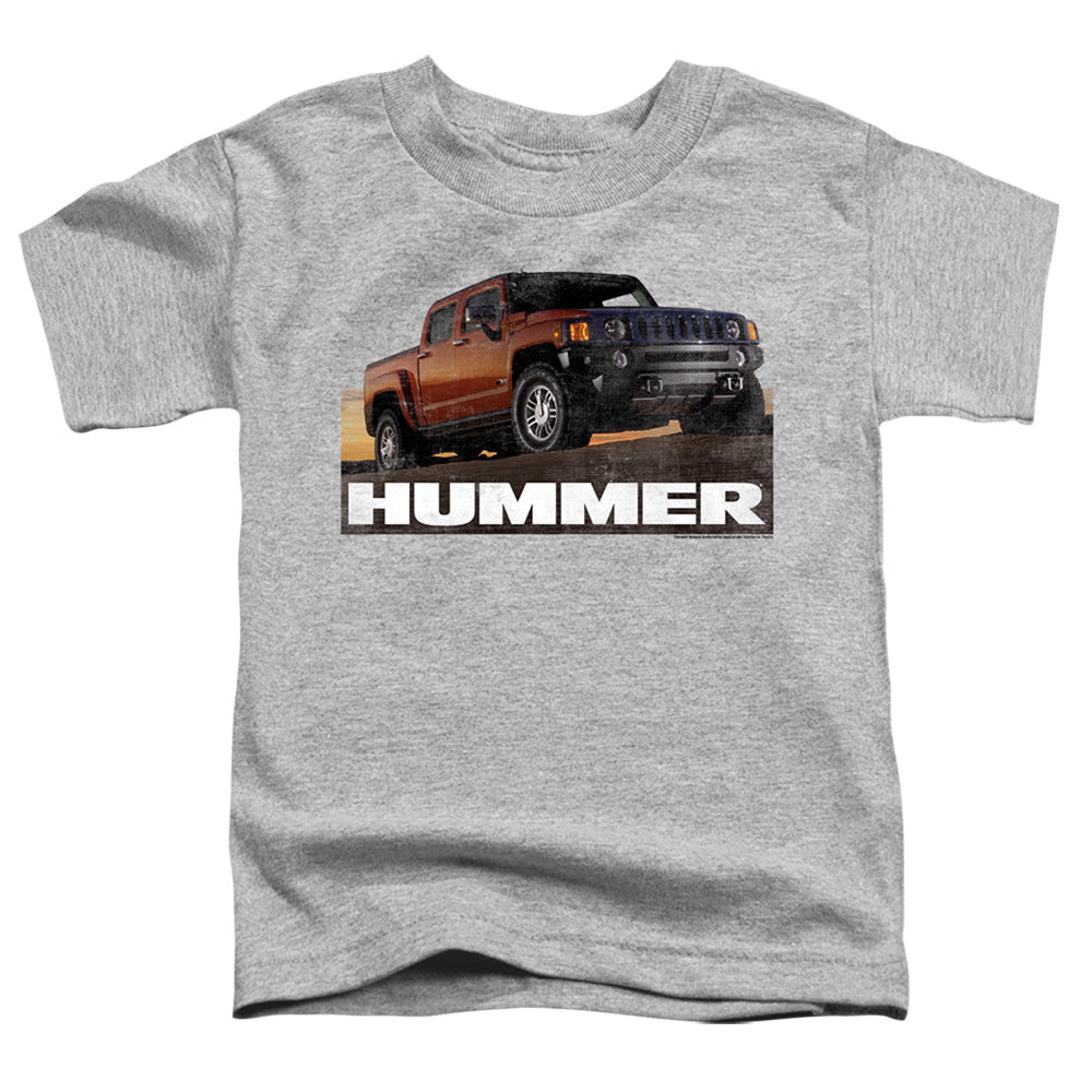 Hummer H3 Ad-Toddler Short Sleeve-Athletic Heather