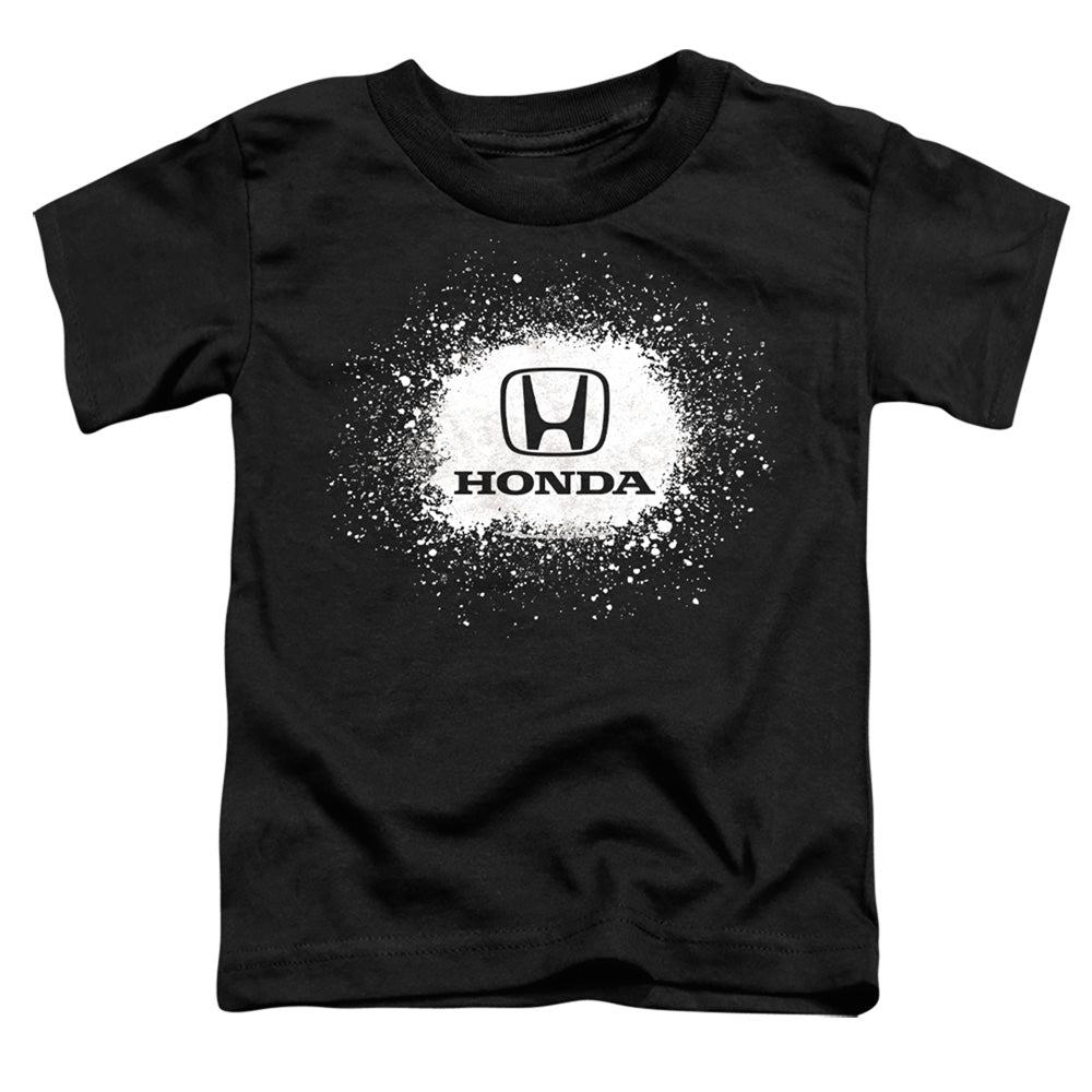 Honda Paint Splat Logo-Toddler Short Sleeve-Black