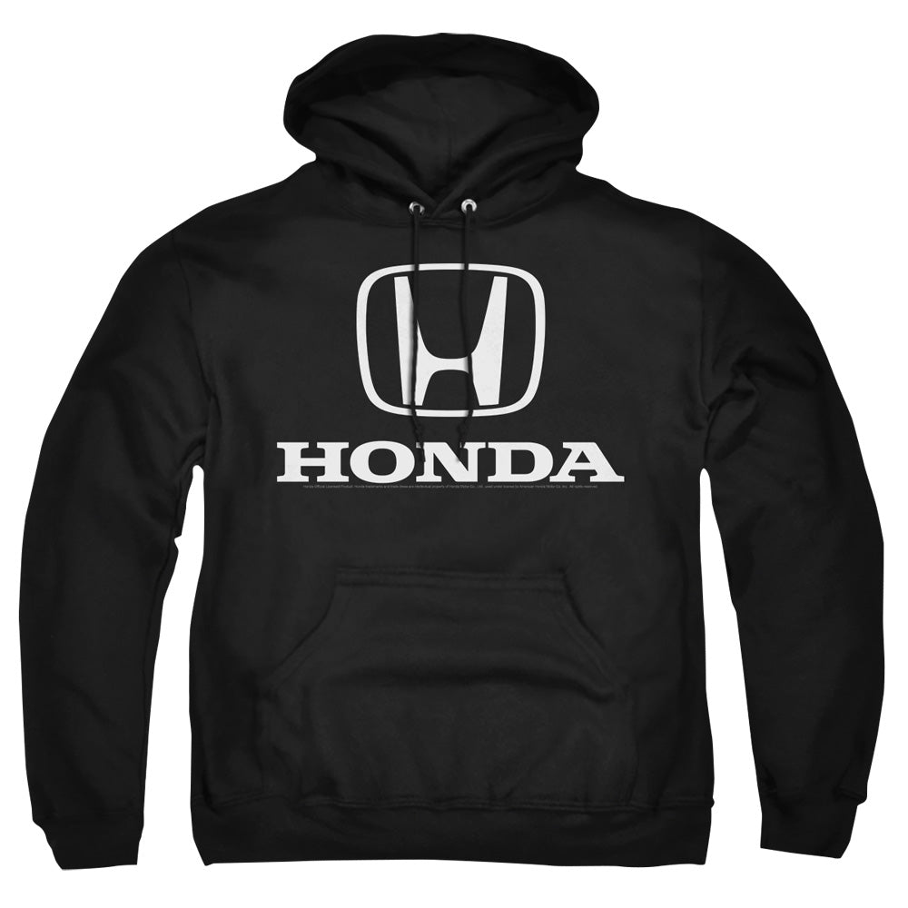 Honda Standard Logo-Adult Pullover Hoodie-Red