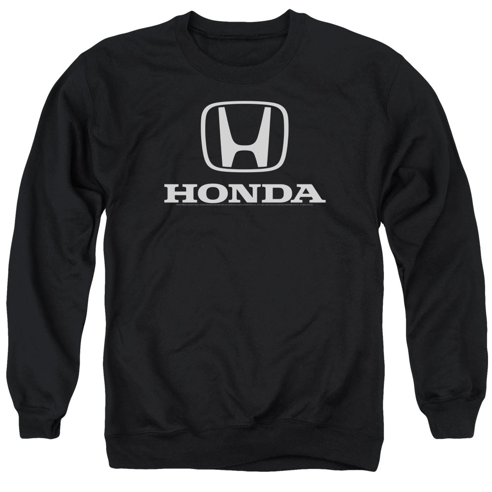 Honda Standard Logo-Adult Crewneck Sweatshirt-Red