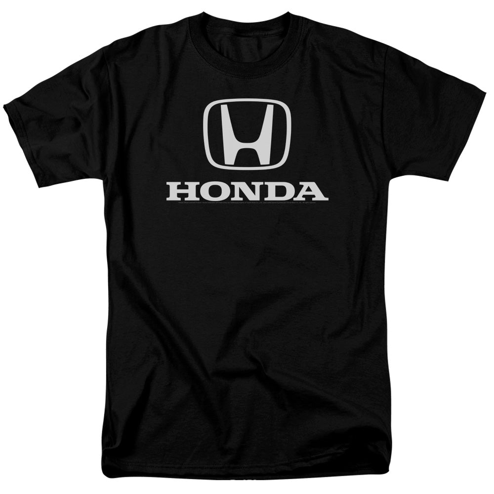 Honda Standard Logo-Adult Regular Fit Short Sleeve-Black