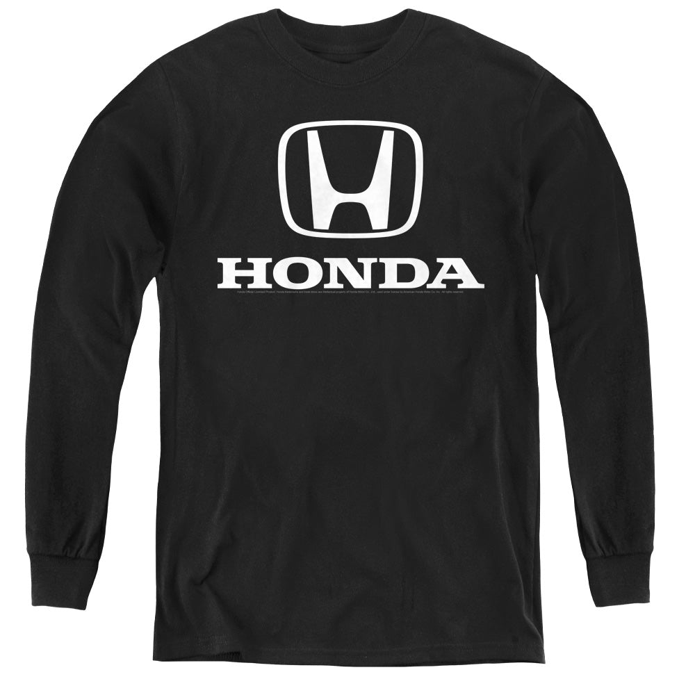 Honda Standard Logo-Long Sleeve Youth