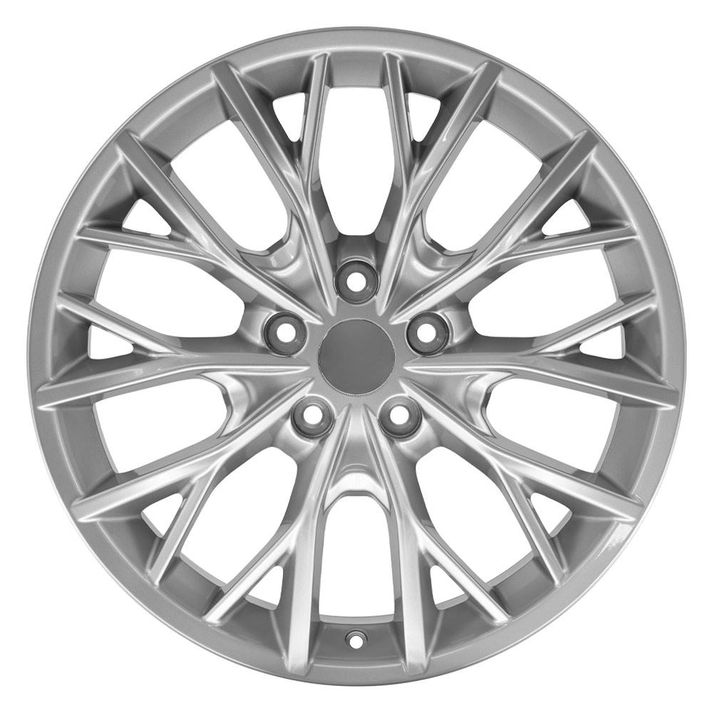 OE Wheels JP30 20x8.5 Gloss Hyper Silver replica wheel