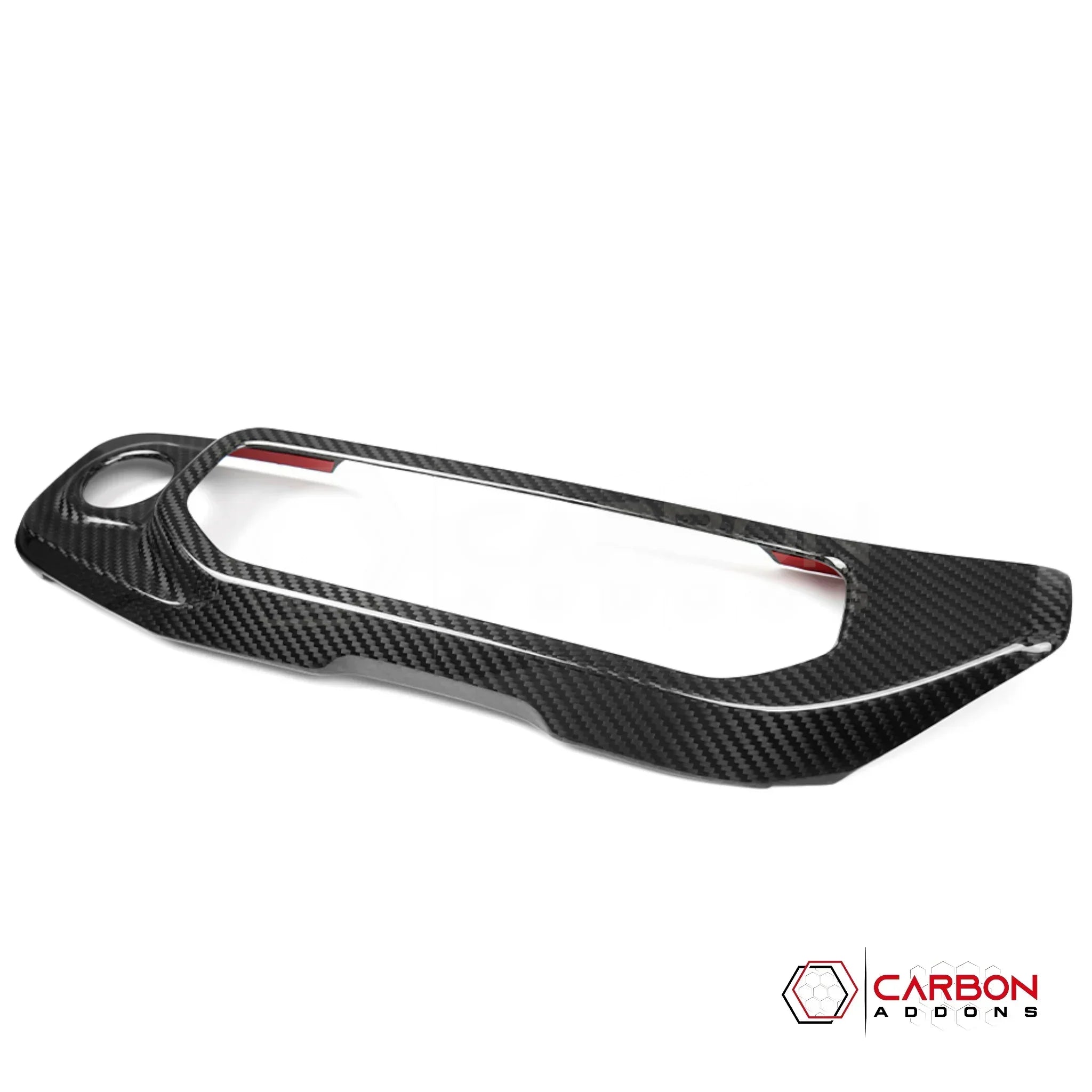 2018+ Jeep Wrangler JL & 2020+ Gladiator JT Real Carbon Fiber Push Start & Radio Control Trim Cover