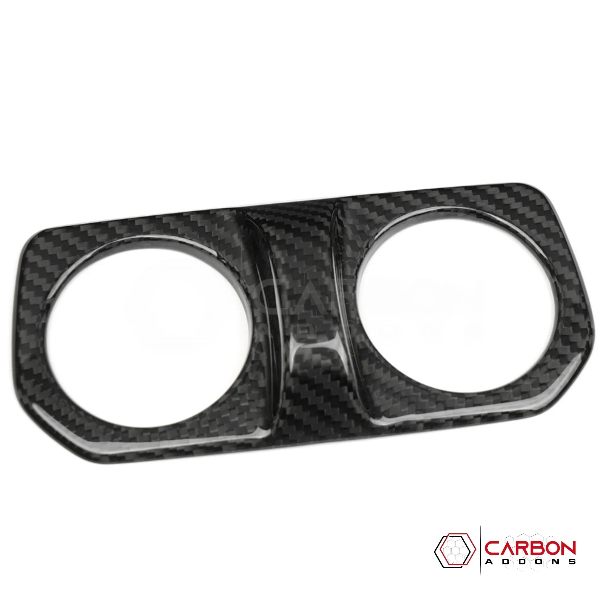 2018+ Jeep Wrangler JL / 2020+ Gladiator JT Rear Air Vents Outlet Cover – Real Dry Carbon Fiber (Glossy or Matte) 2020–Current