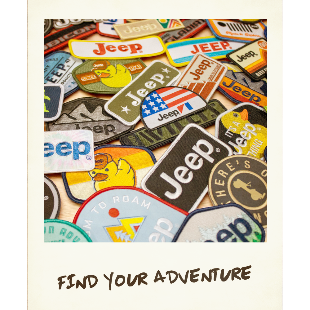 Patch - Jeep Live Your Adventure - Purple