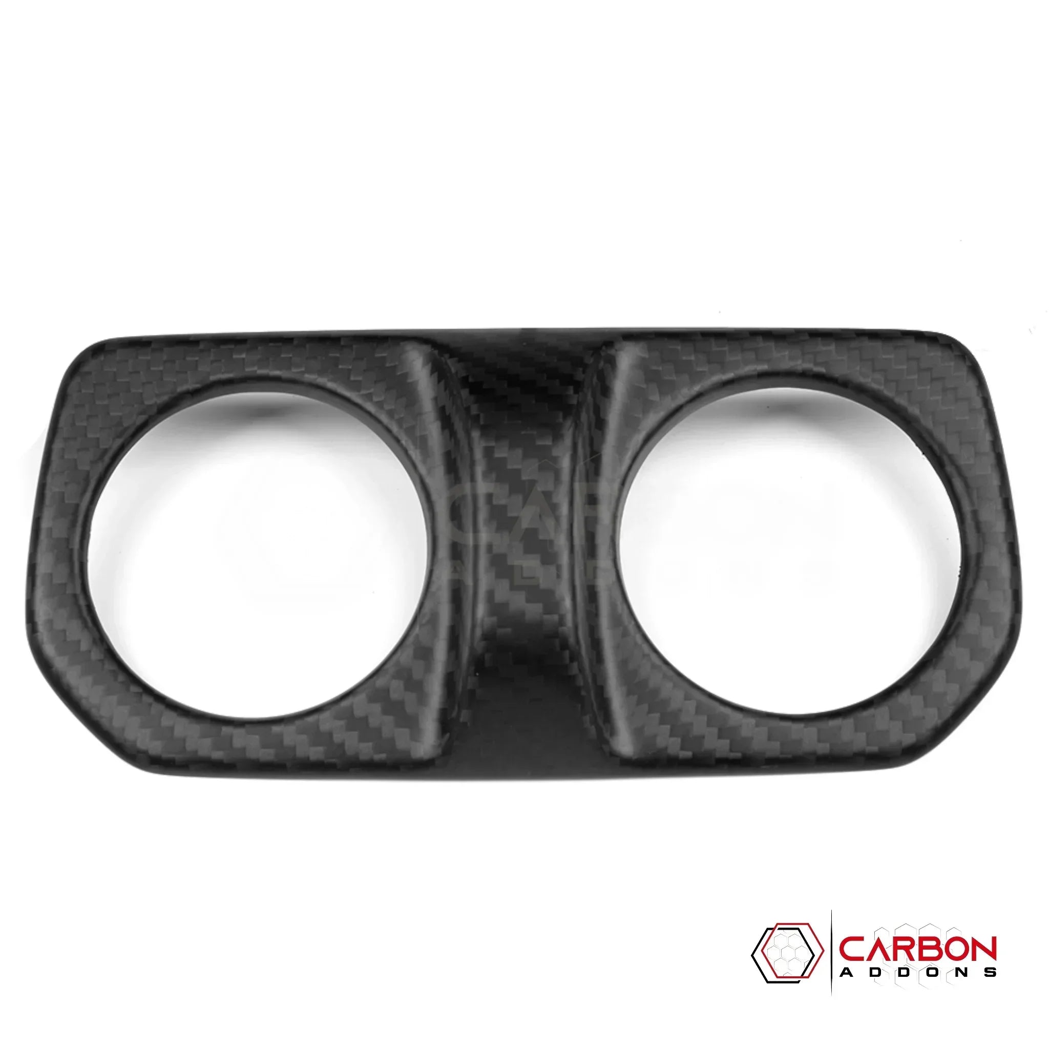 2018+ Jeep Wrangler JL / 2020+ Gladiator JT Rear Air Vents Outlet Cover – Real Dry Carbon Fiber (Glossy or Matte) 2020–Current