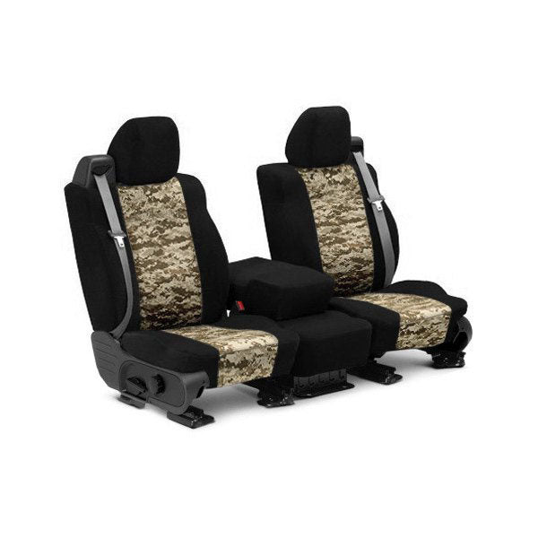 Custom Fit Truck Seat Covers for Ford, Chevy, Ram & Toyota – Hunter Camouflage | Made in USA