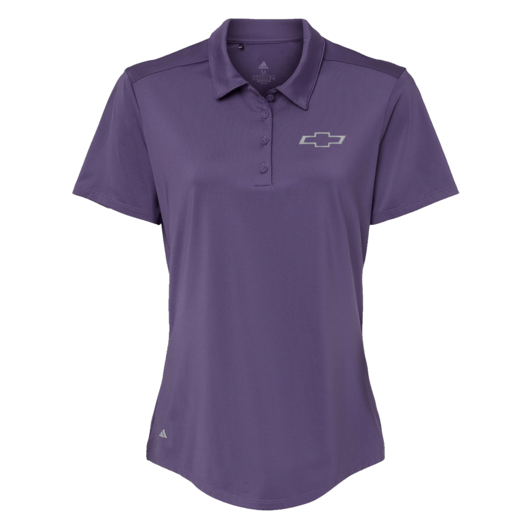 Ladies Adidas Ultimate Solid Polo – Open Bowtie Edition