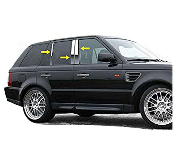 2006-2013 Land Rover Range Rover Sport Pillar Post Trims | Black Horse Off Road - Image 2