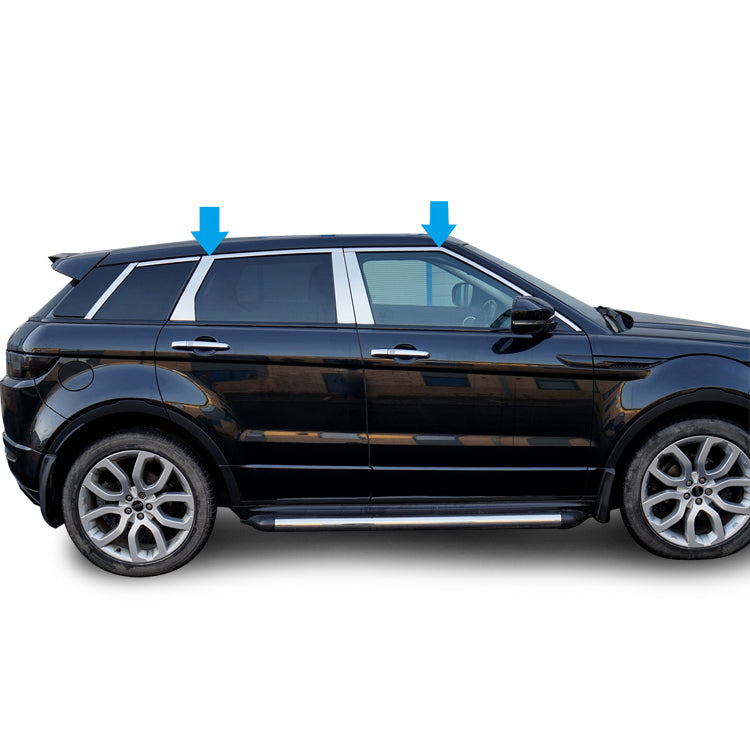 2012-2016 Land Rover Range Rover Evoque Pillar Post Trims | Black Horse Off Road - Image 2