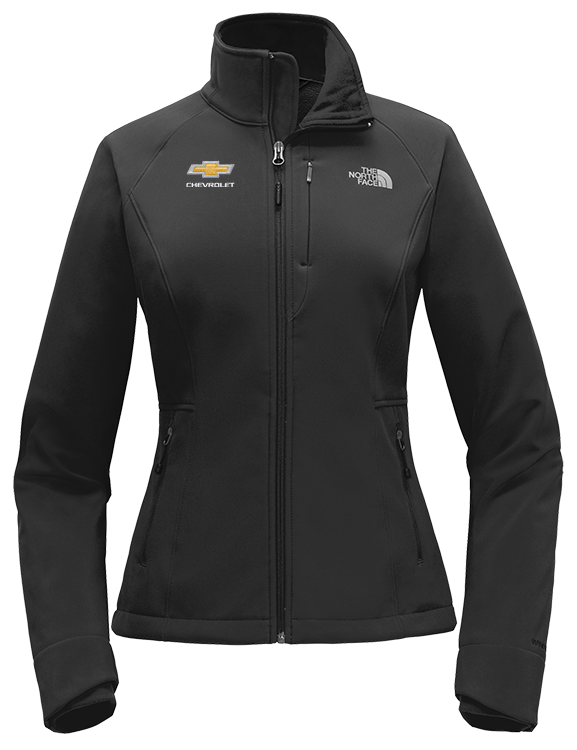 ladies-chevrolet-gold-bowtie-the-north-faceĀ®-apex-soft-shell-jacket