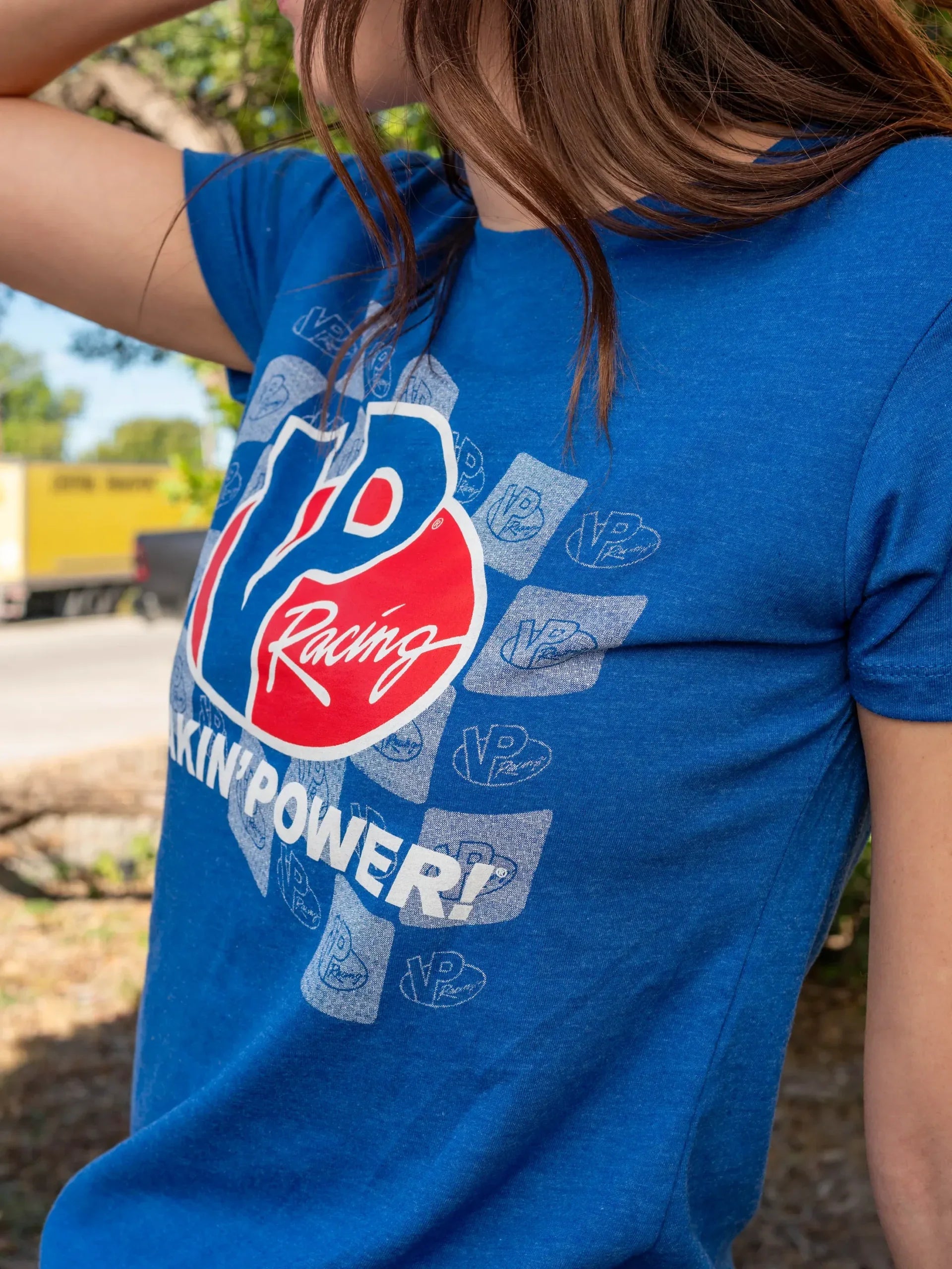 VP Racing Women's Speedster Checkered T-Shirt