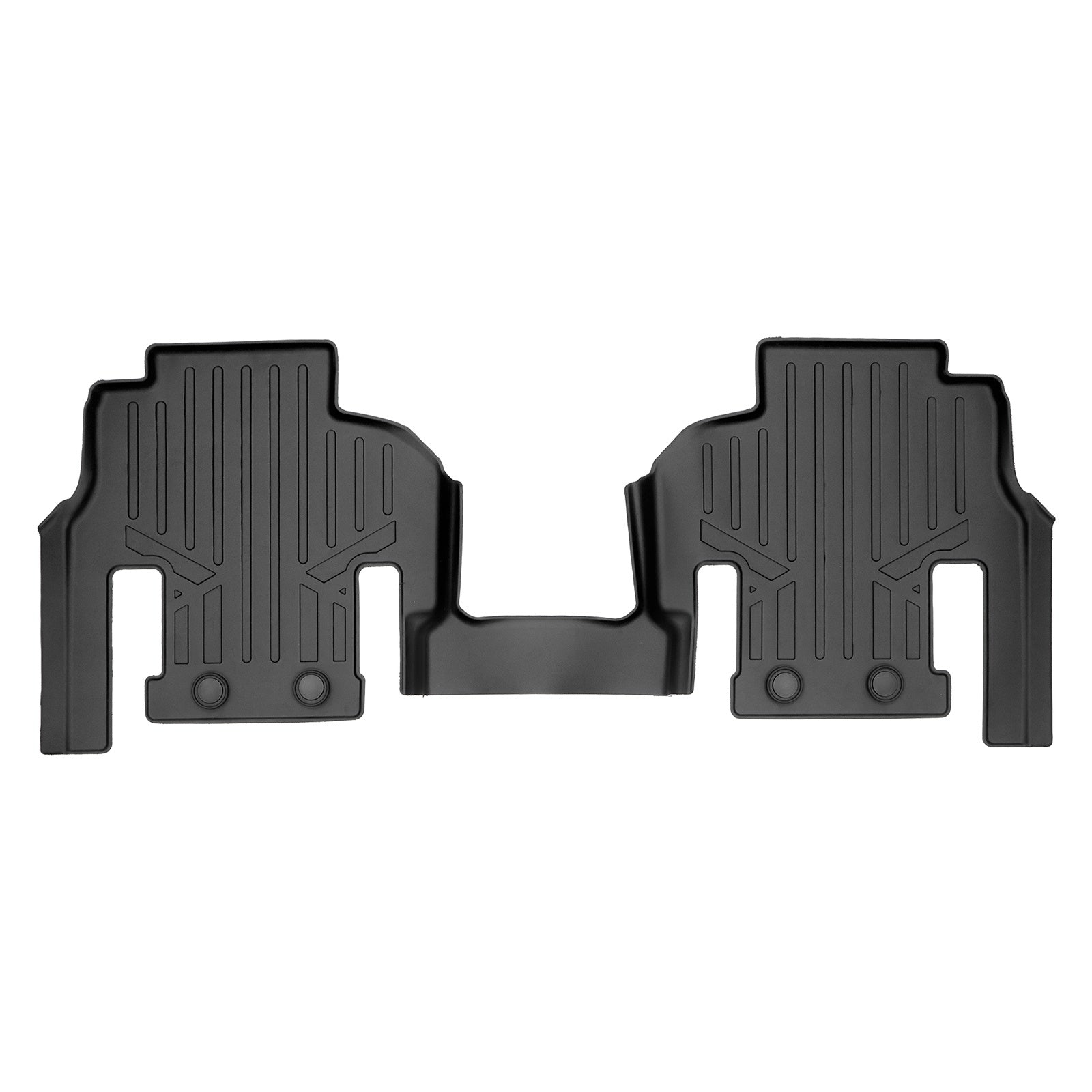 SMARTLINER 2022 - 2025 Jeep Wagoneer 7 Passenger Custom Fit Floor Liners - 2nd Row Only