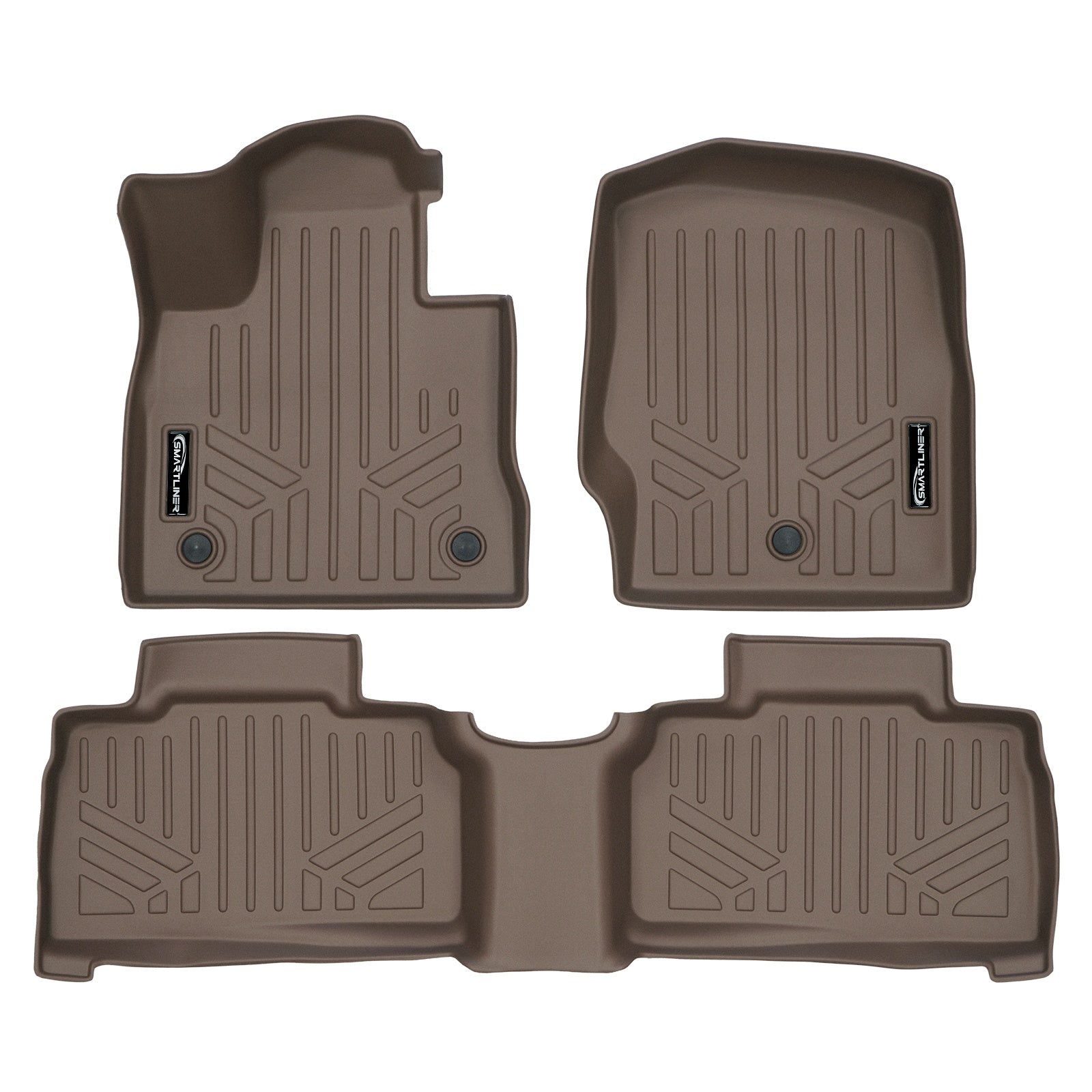 SMARTLINER 2020 - 2025 Ford Explorer All Configurations Custom Fit Floor Liners - 1st & 2nd Rows