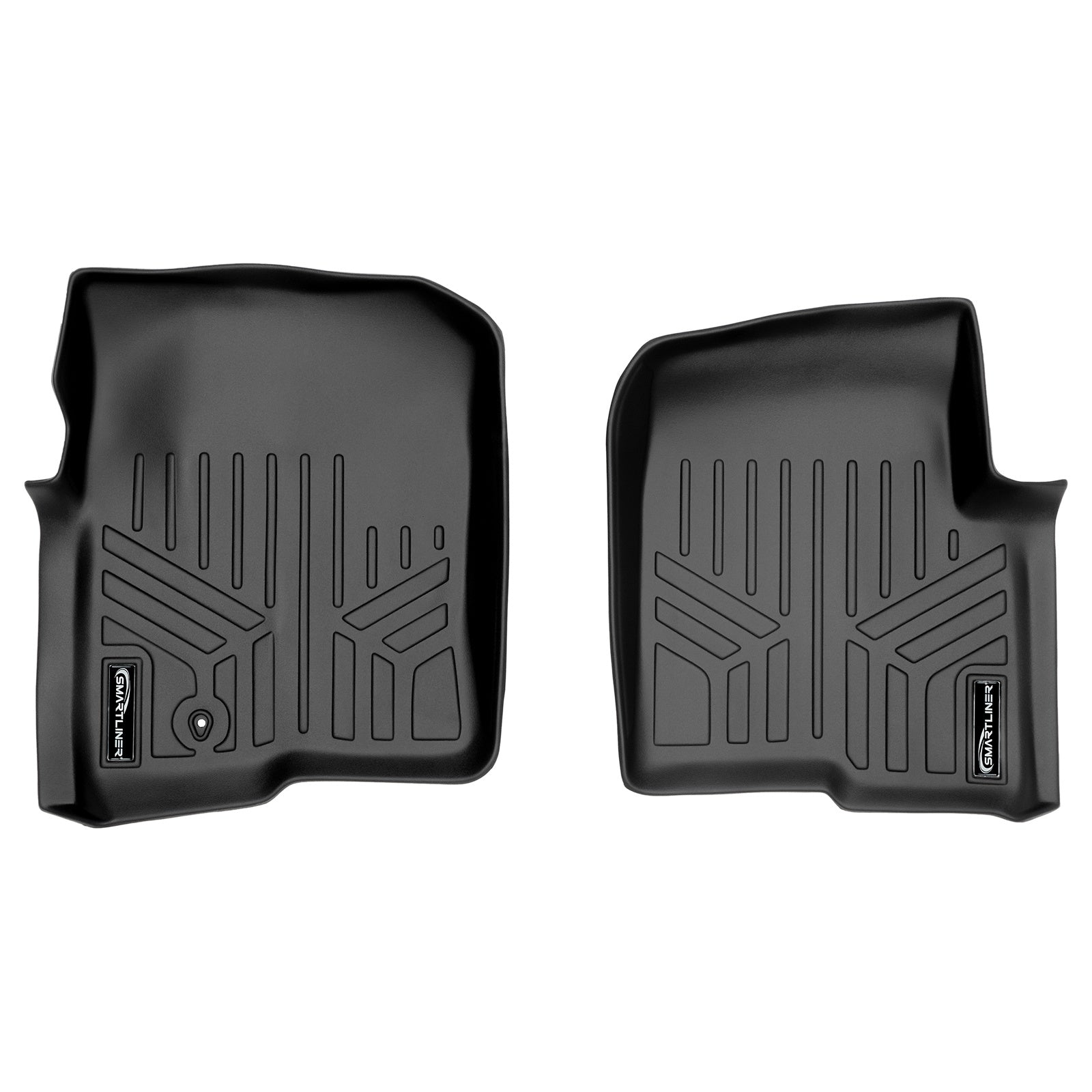 SMARTLINER 2008 - 2010 Ford F-350 Super Crew Custom Fit Floor Liners - 1st & 2nd Rows