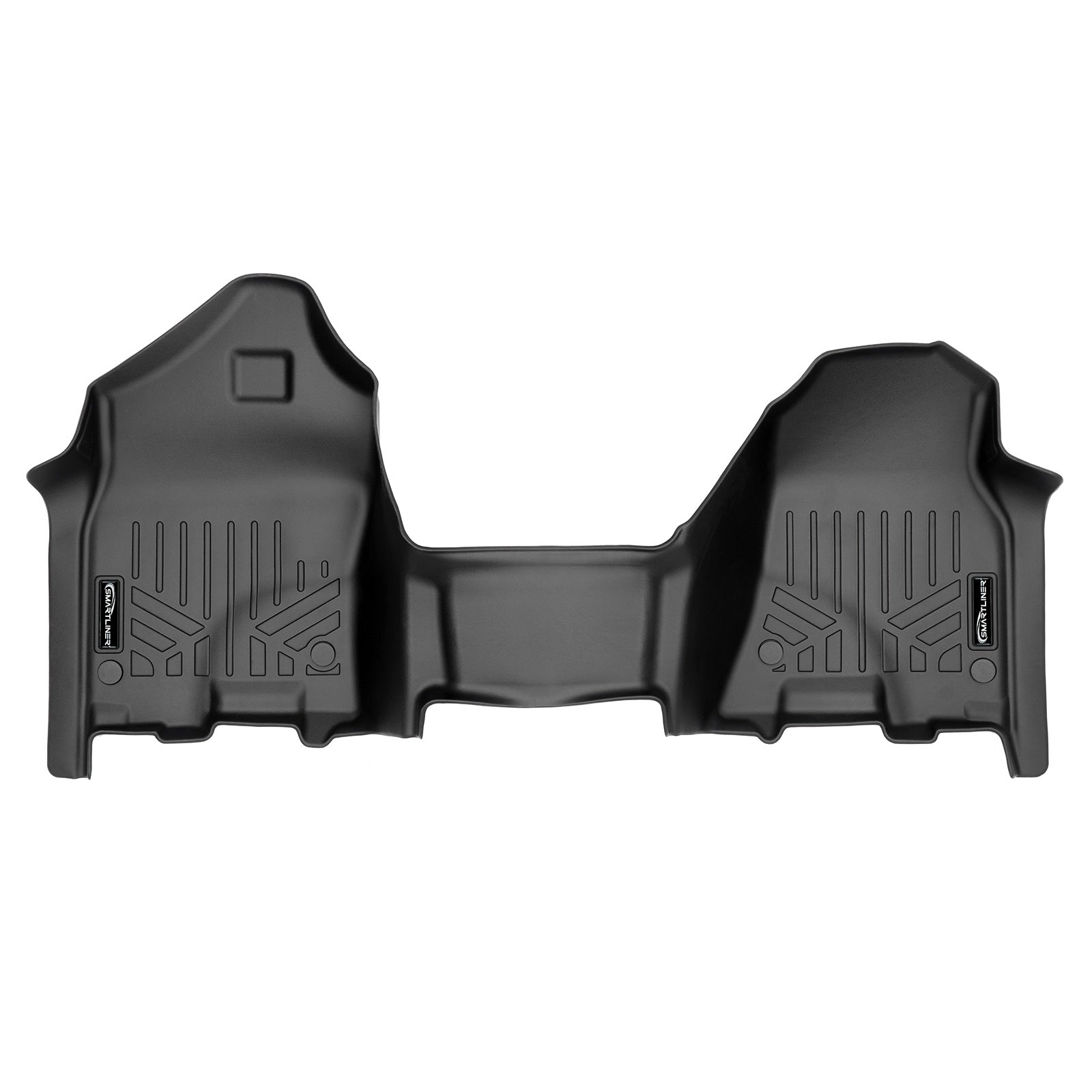 SMARTLINER 2019 - 2024 Ram 1500 Quad Cab and Crew Cab Custom Fit Floor Liners - 1st Row Only - Vinyl Only